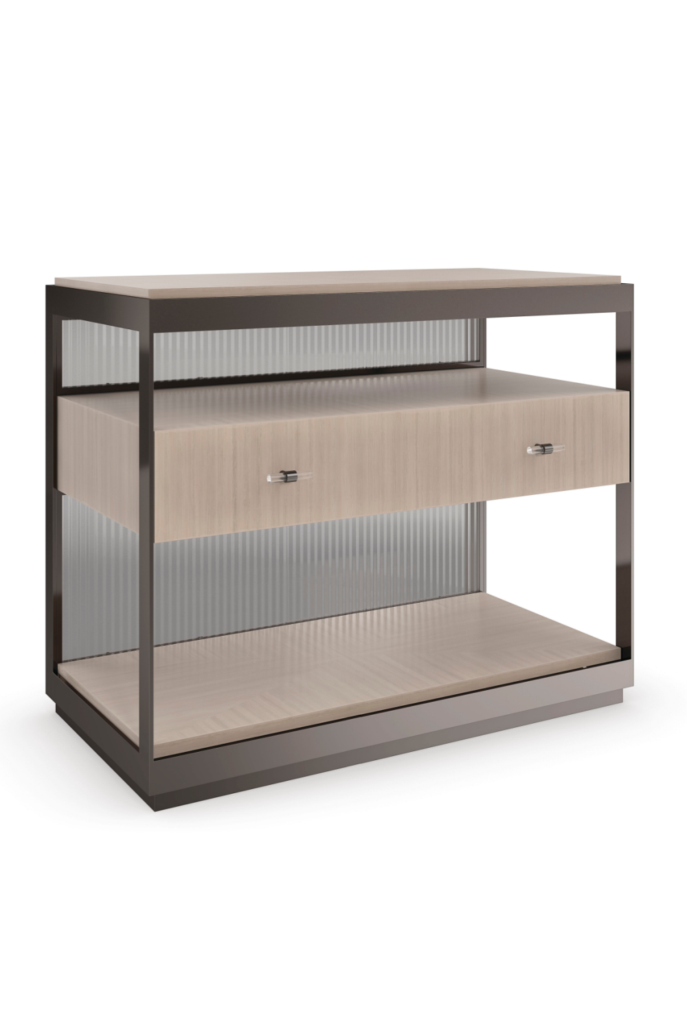 Modern 1-Drawer Side Table | Caracole Falling Waters、mySite、neckold