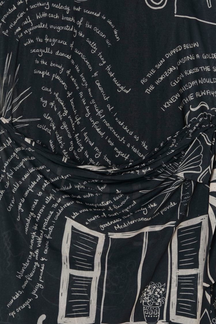 Mono Palma Mesh Mini Wrap Dress、mySite、solidvoid