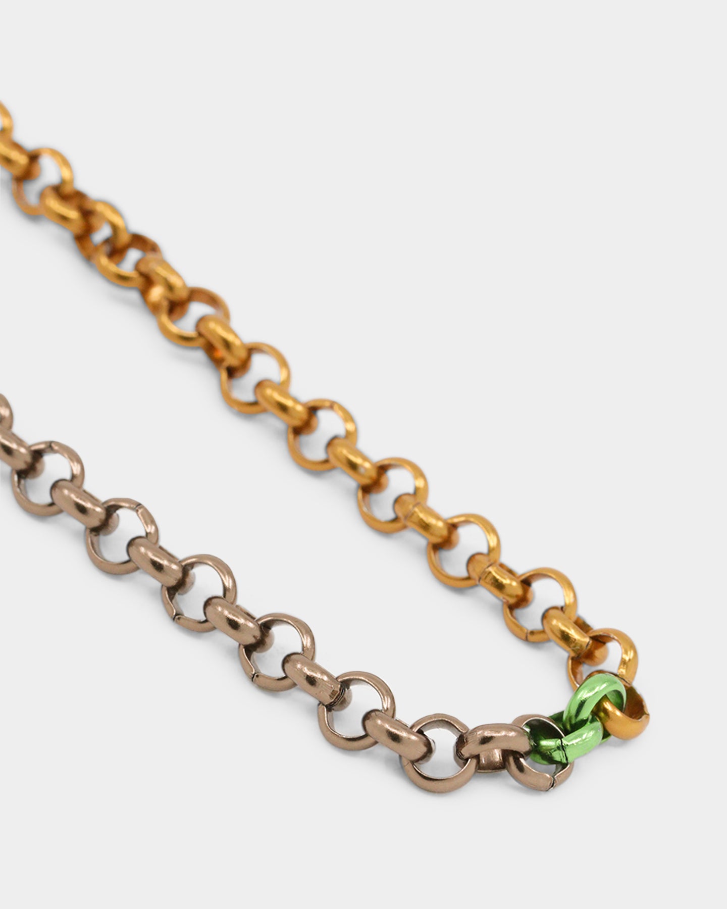Loiter 18 Split Chain Necklace Natural/Brown/Green、mySite、zt4zffjzw
