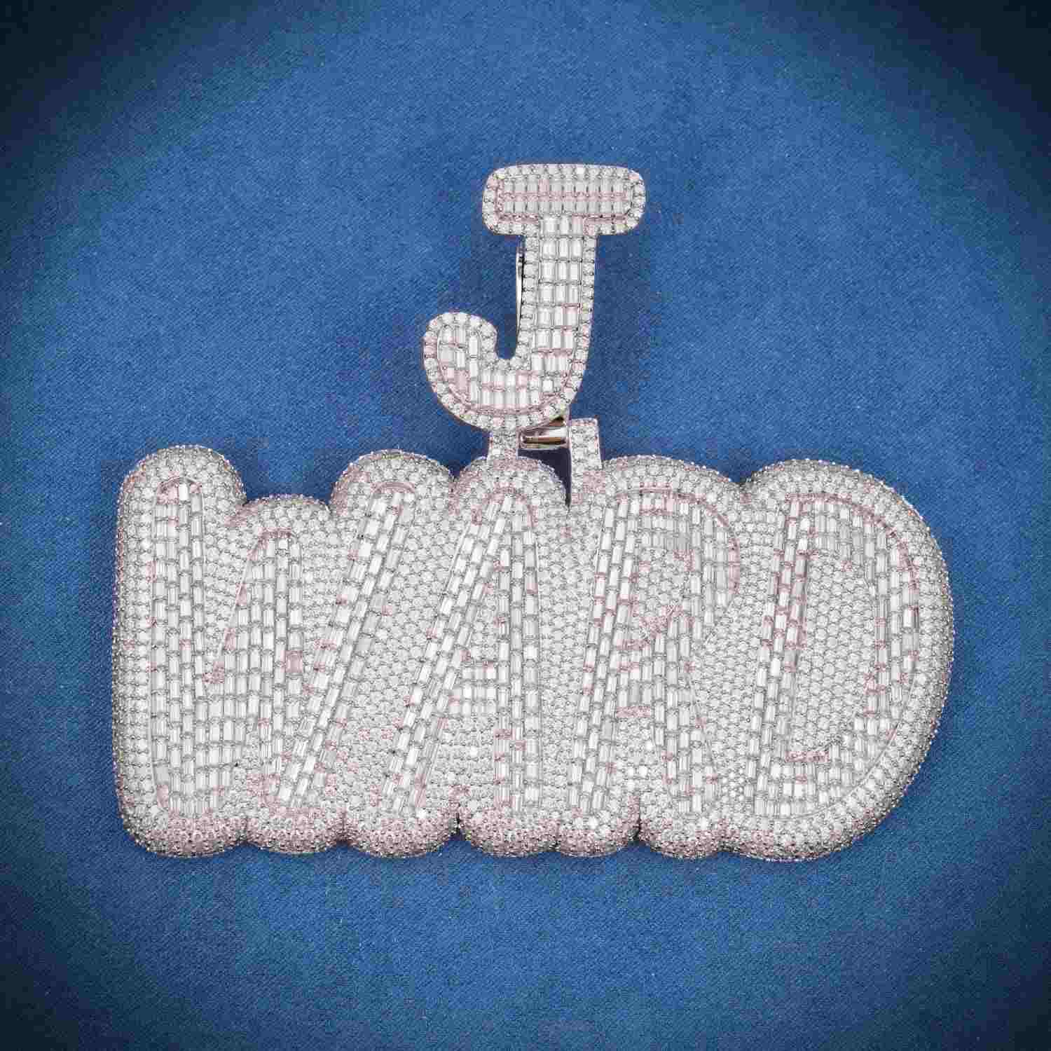 WARD Custom Moissanite Pendant 14K Gold、mySite、hinf8tx79