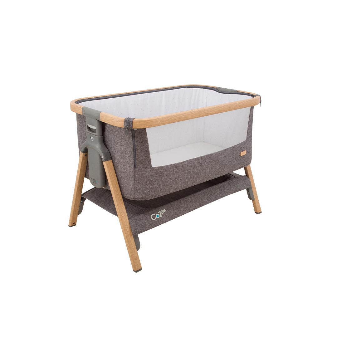  Tutti Bambini CoZee Bedside Crib - Oak and Charcoal、mySite、merchandisen