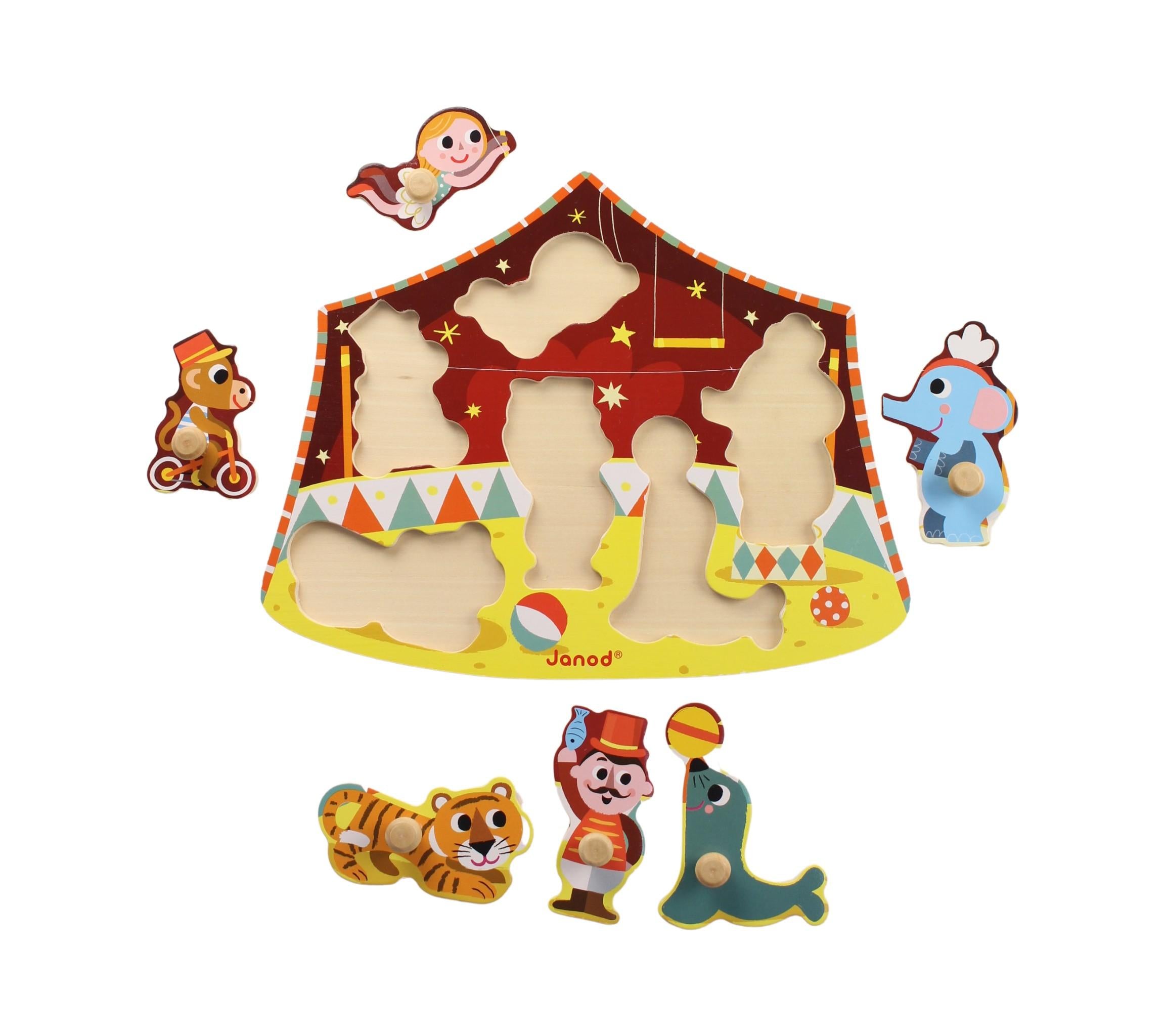 Janod Board Game & Puzzle O/S、mySite、g9winljtr