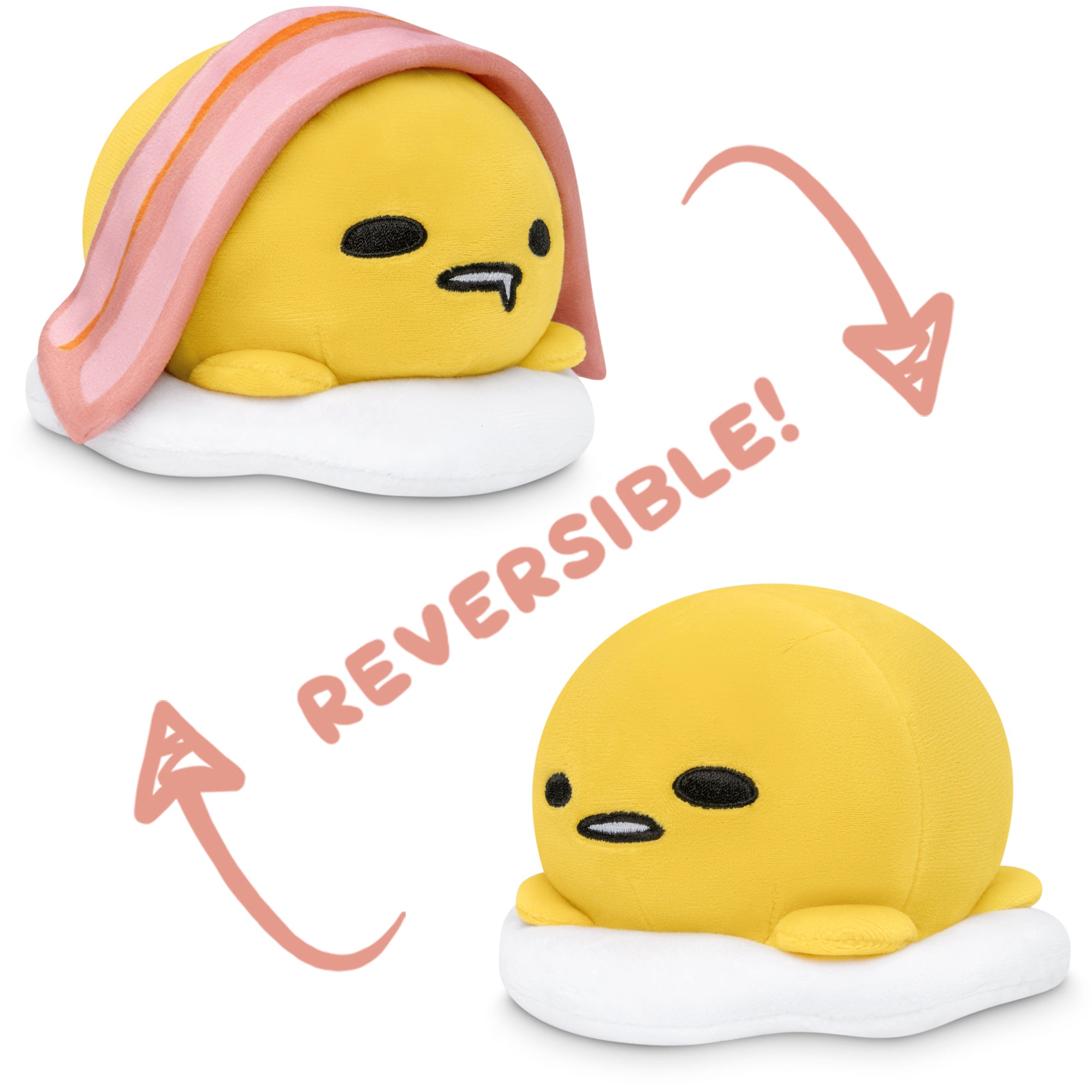 TeeTurtle Reversible Gudetama Plushie、mySite、lovesweatpilates