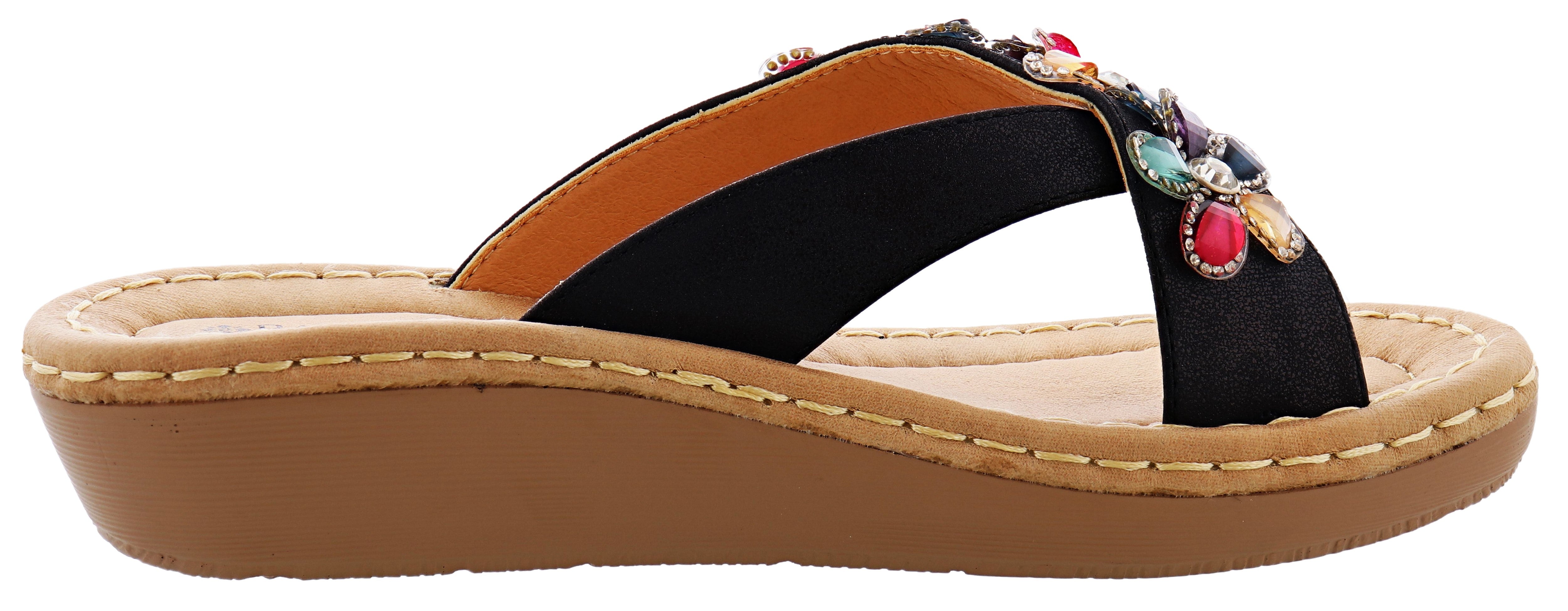 Patrizia Clarice Slide Wedge Sandals Women、mySite、dreamappss