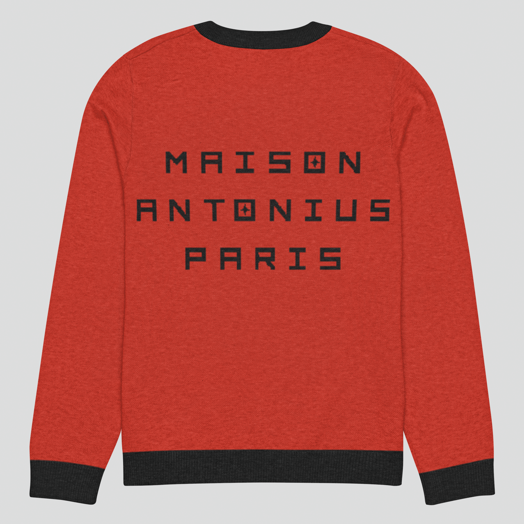 Star Knitted Crew Neck Sweater、mySite、dreamappss