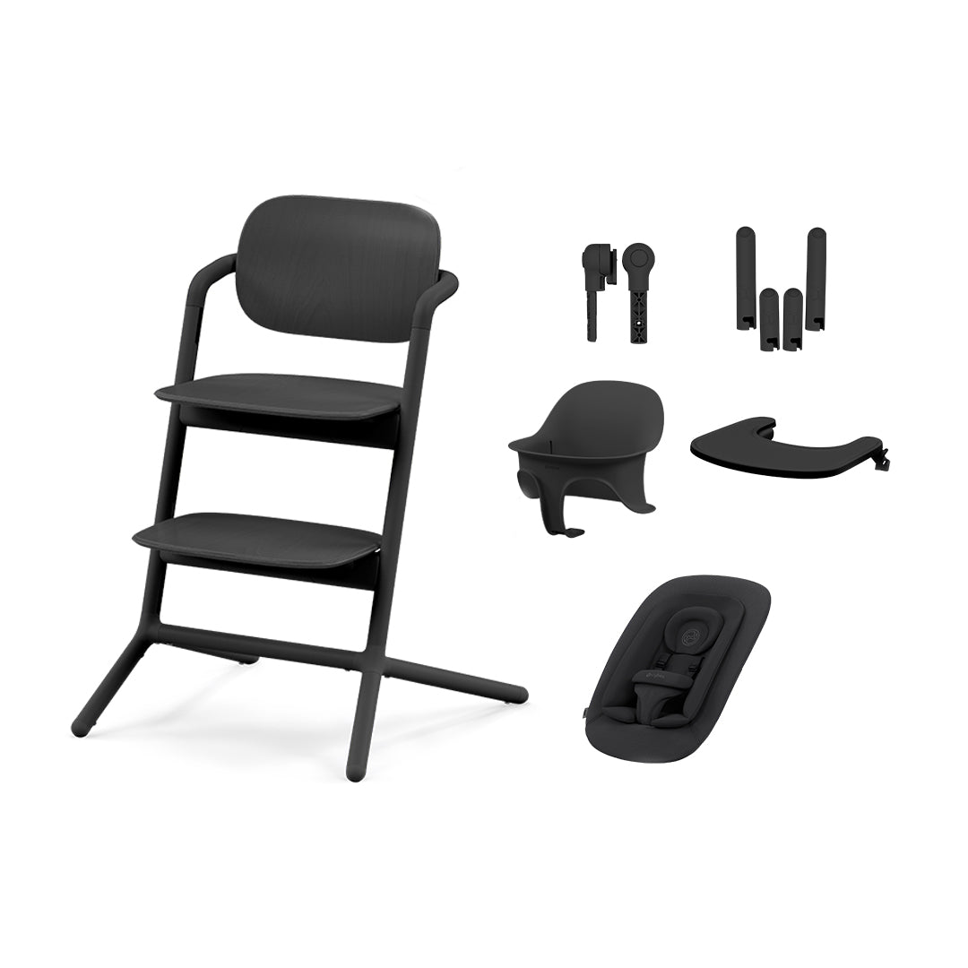  CYBEX LEMO 4-in-1 Highchair Set - Stunning Black、mySite、merchandisen