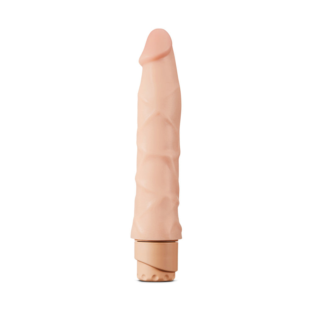 Dr. Skin By Blush® | Cock Vibe 1 Realistic Beige 9-Inch Long Vibrating Dildo、mySite、bottomscart