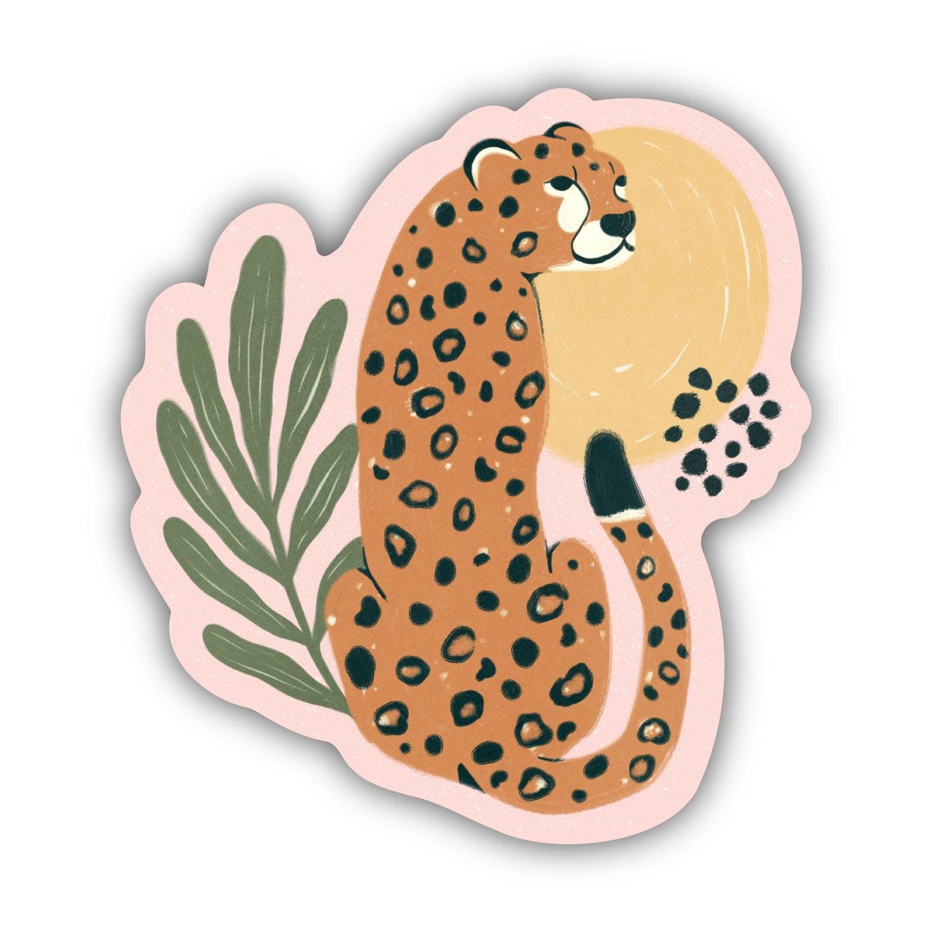  Cute Cheetah Sticker、mySite、ghnorth