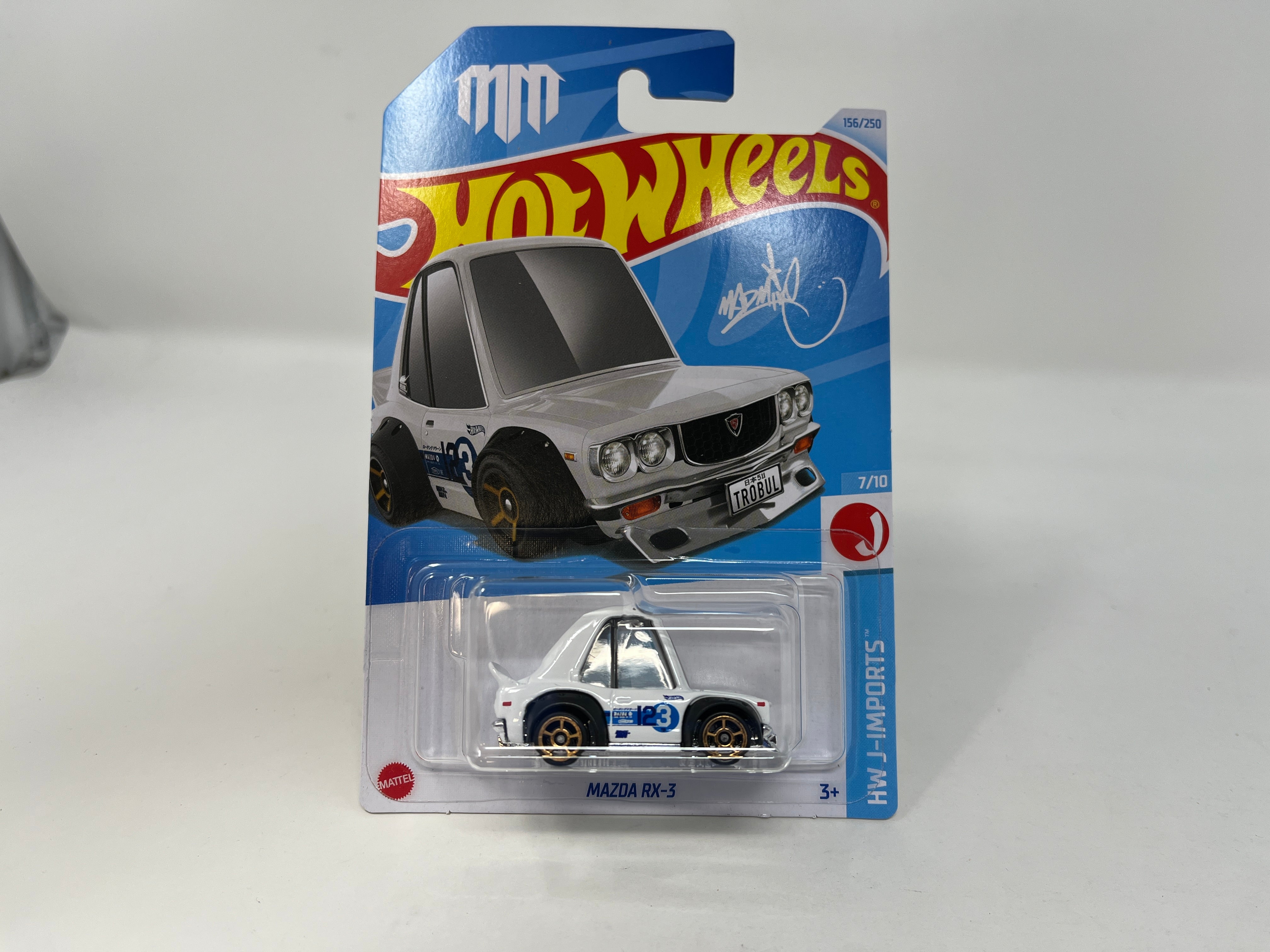 Mazda RX-3 #156 * WHITE * 2024 Hot Wheels Case P、mySite、hgirdovlk