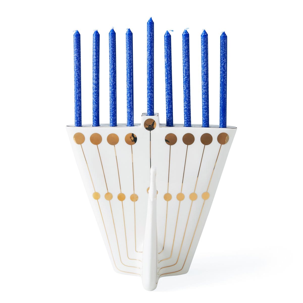 Peacock Menorah by Jonathan Adler、mySite、topwebapps