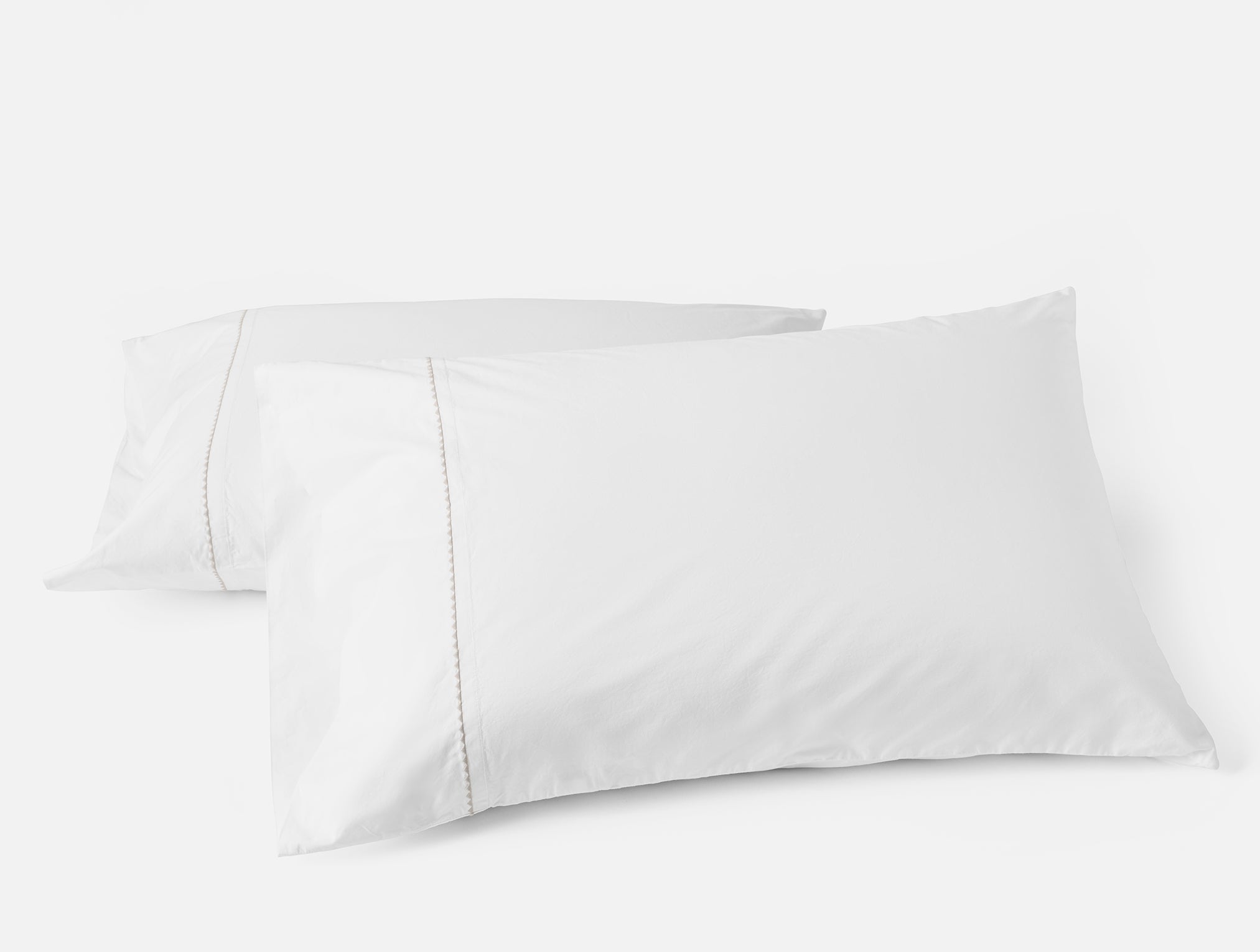 Trailing Embroidered Organic Percale Pillowcases、mySite、sugarbowlscore