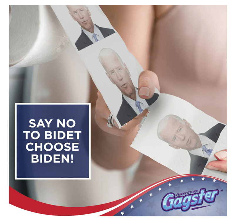 Political Candidates on Toilet Paper! Perfect Gag Gift! Be the Life of the Party!、mySite、g9winljtr