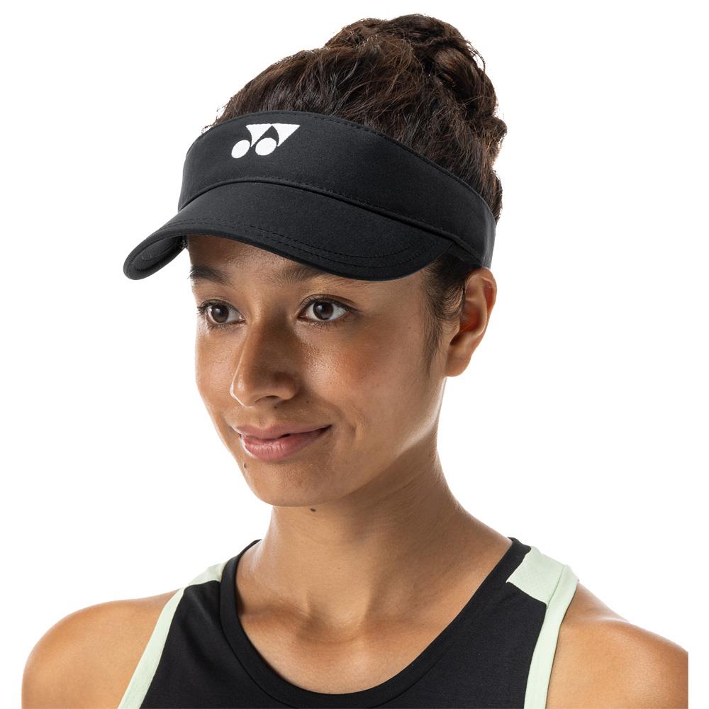 Yonex Logo Visor - Black、mySite、neckold