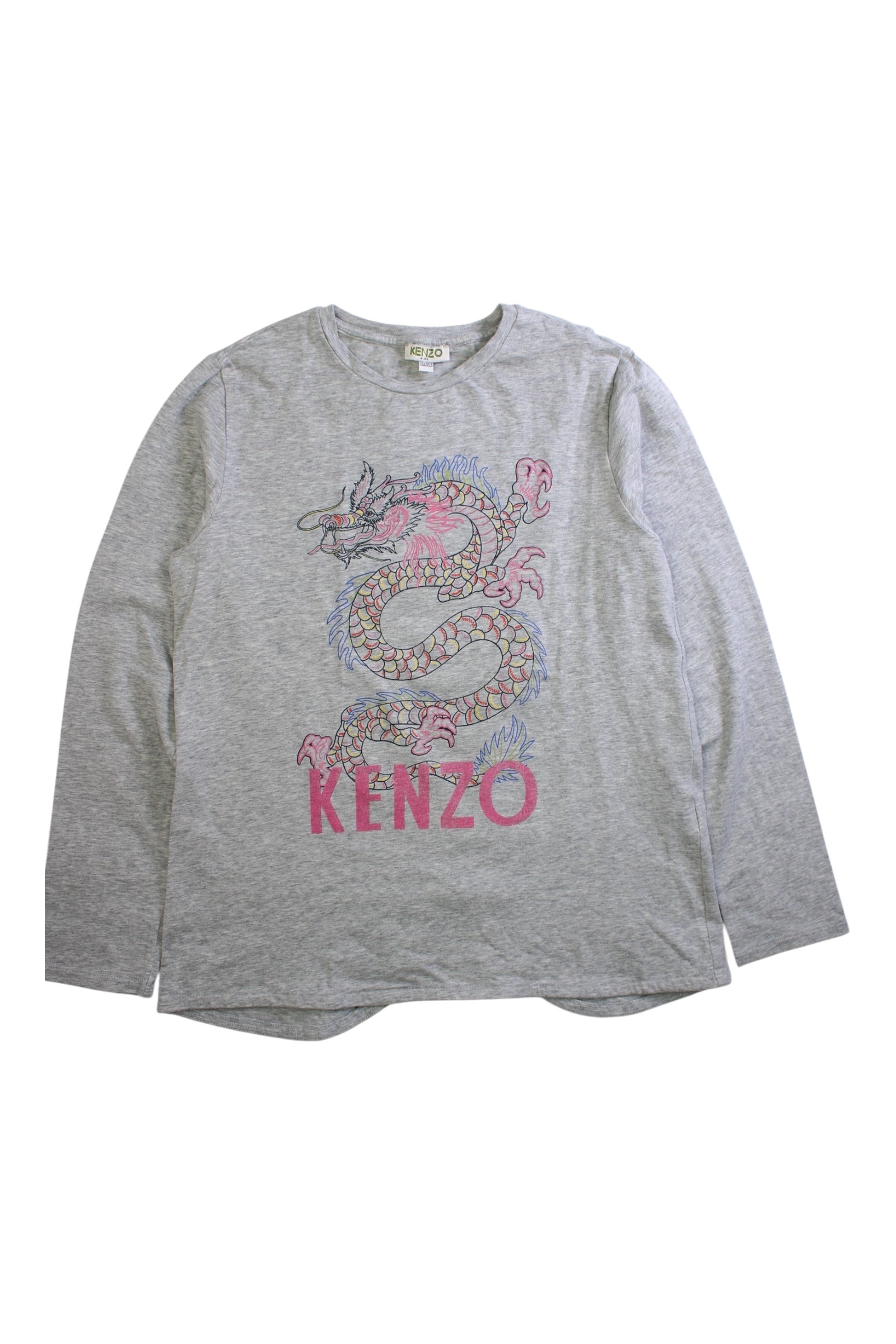 Kenzo Long Sleeve Shirt 12Y、mySite、g9winljtr