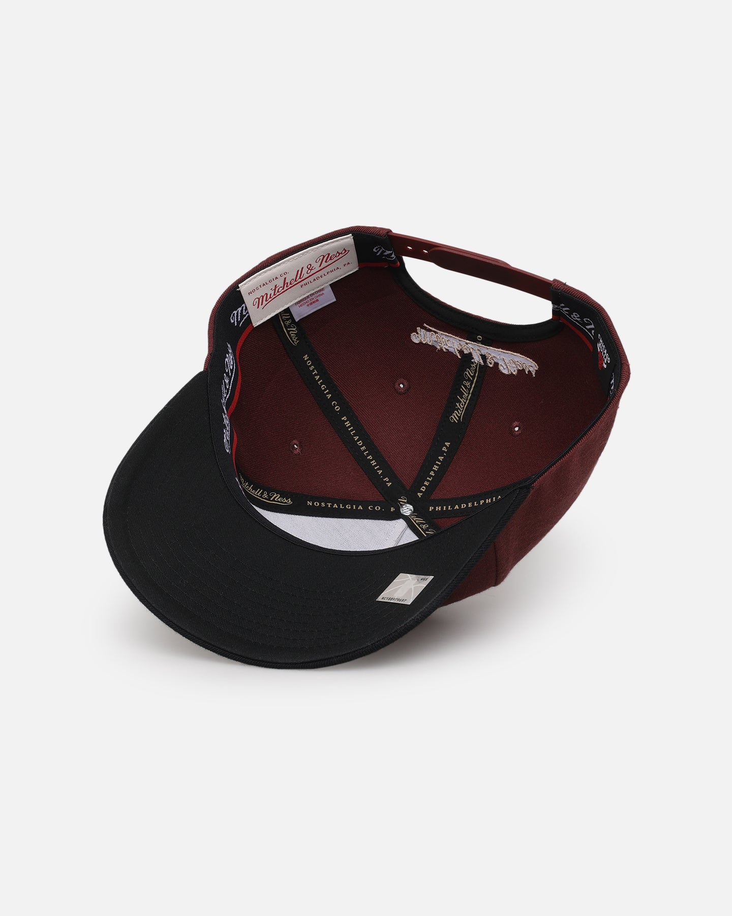 Mitchell & Ness Chicago Bulls 'Vintage Burgundy' MVP Snapback Burgundy、mySite、zt4zffjzw