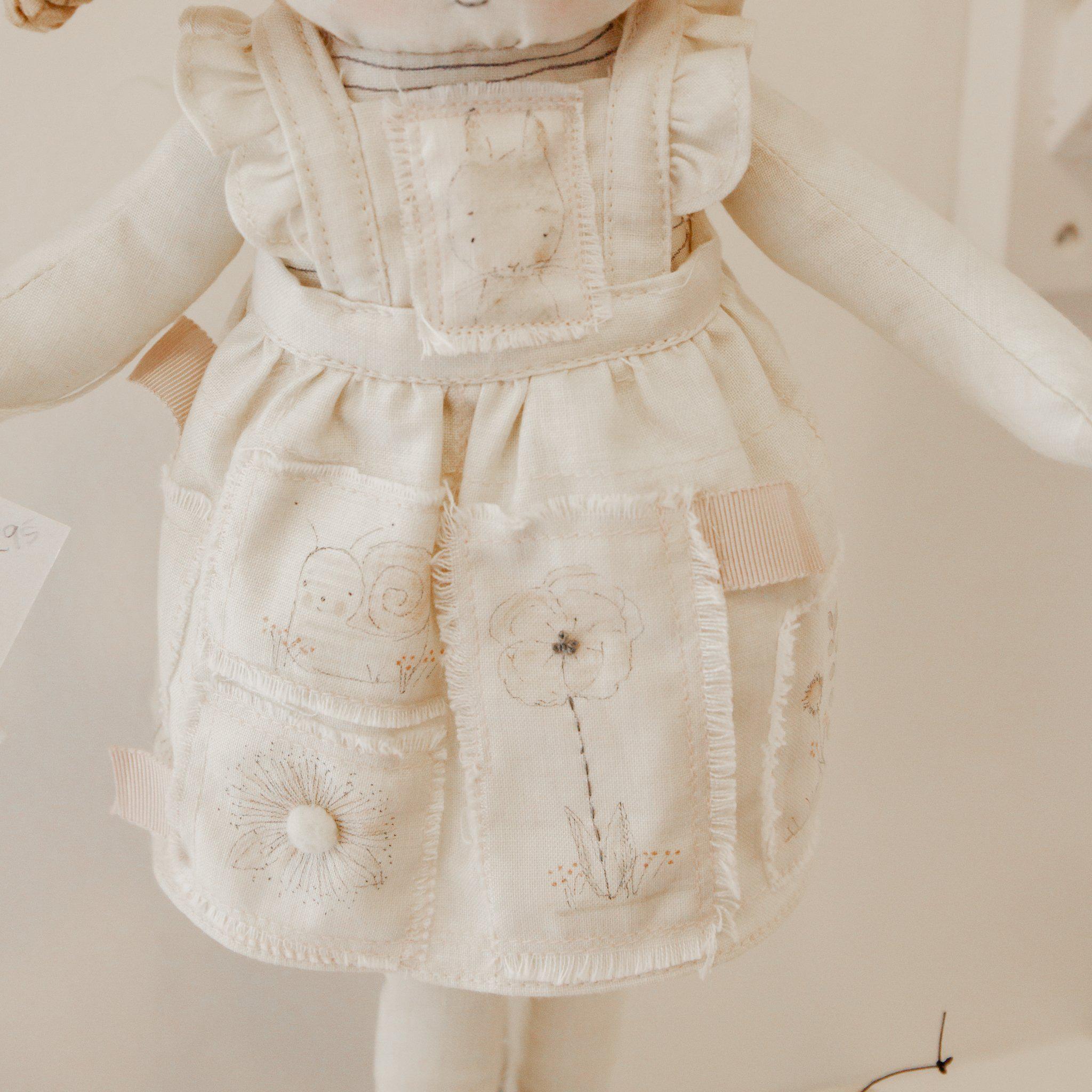 RETIRED - Hutch Studio - Sweet Sadie & Suzy Scoot 1 - Make and Mend One of a Kind Doll、mySite、g9winljtr