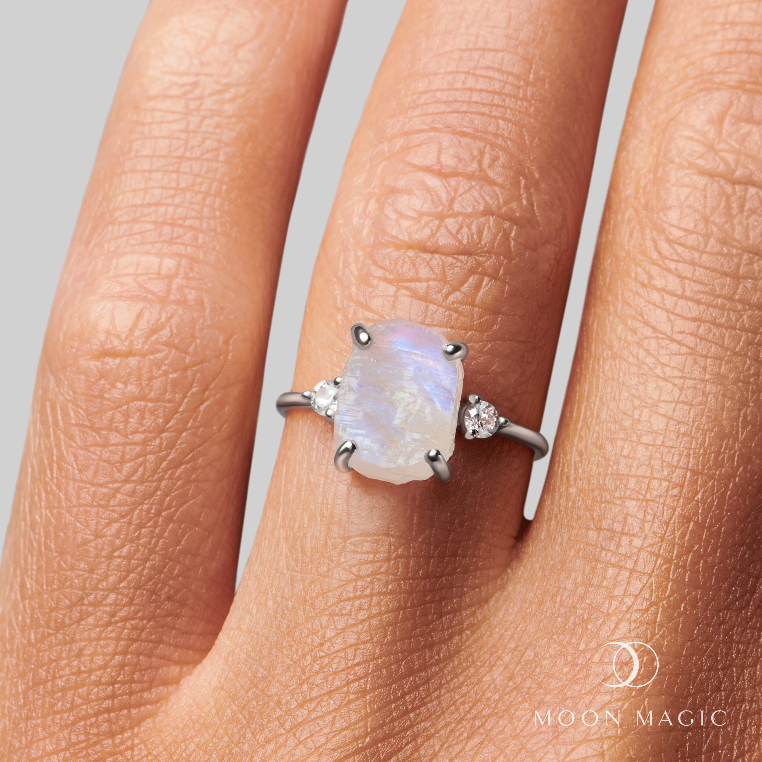 Moonstone Diamond Ring - Raw Allure、mySite、hinf8tx79