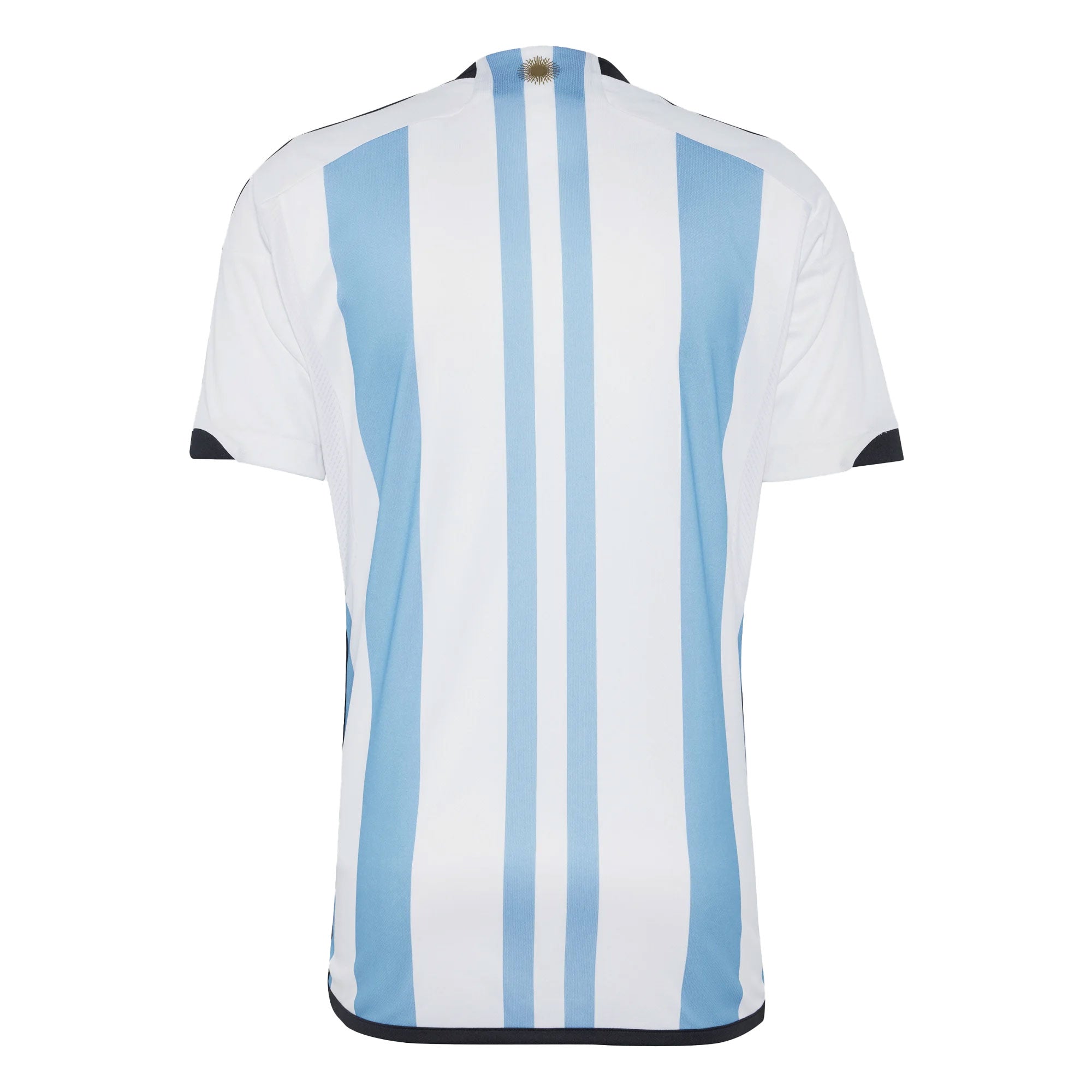 adidas Men's Argentina 2022 Winners Home Jersey White/Blue、mySite、noshort