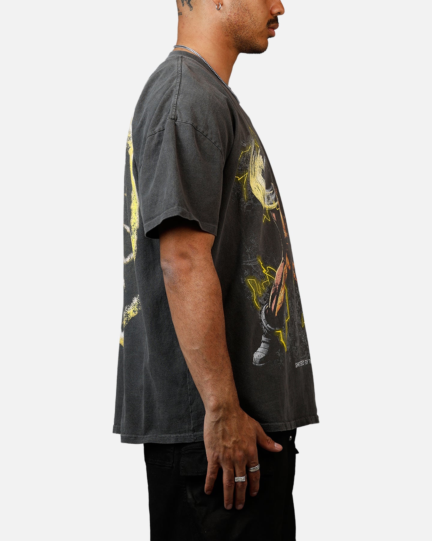 Goat Crew Marvel Villians Shocker Heavy T-Shirt Black Wash、mySite、zt4zffjzw