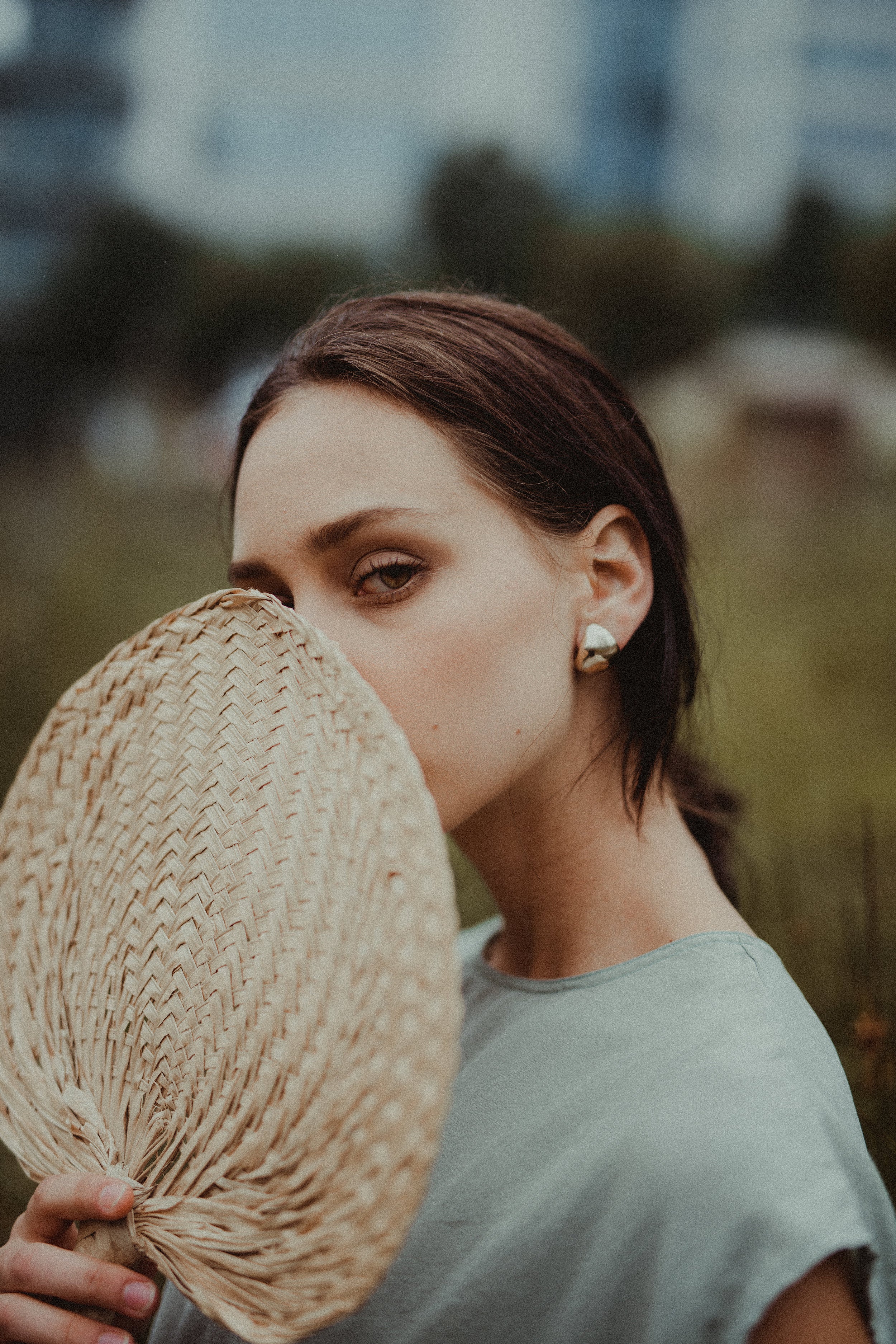 Uni Jewelry Ila Brass Studs、mySite、noshort