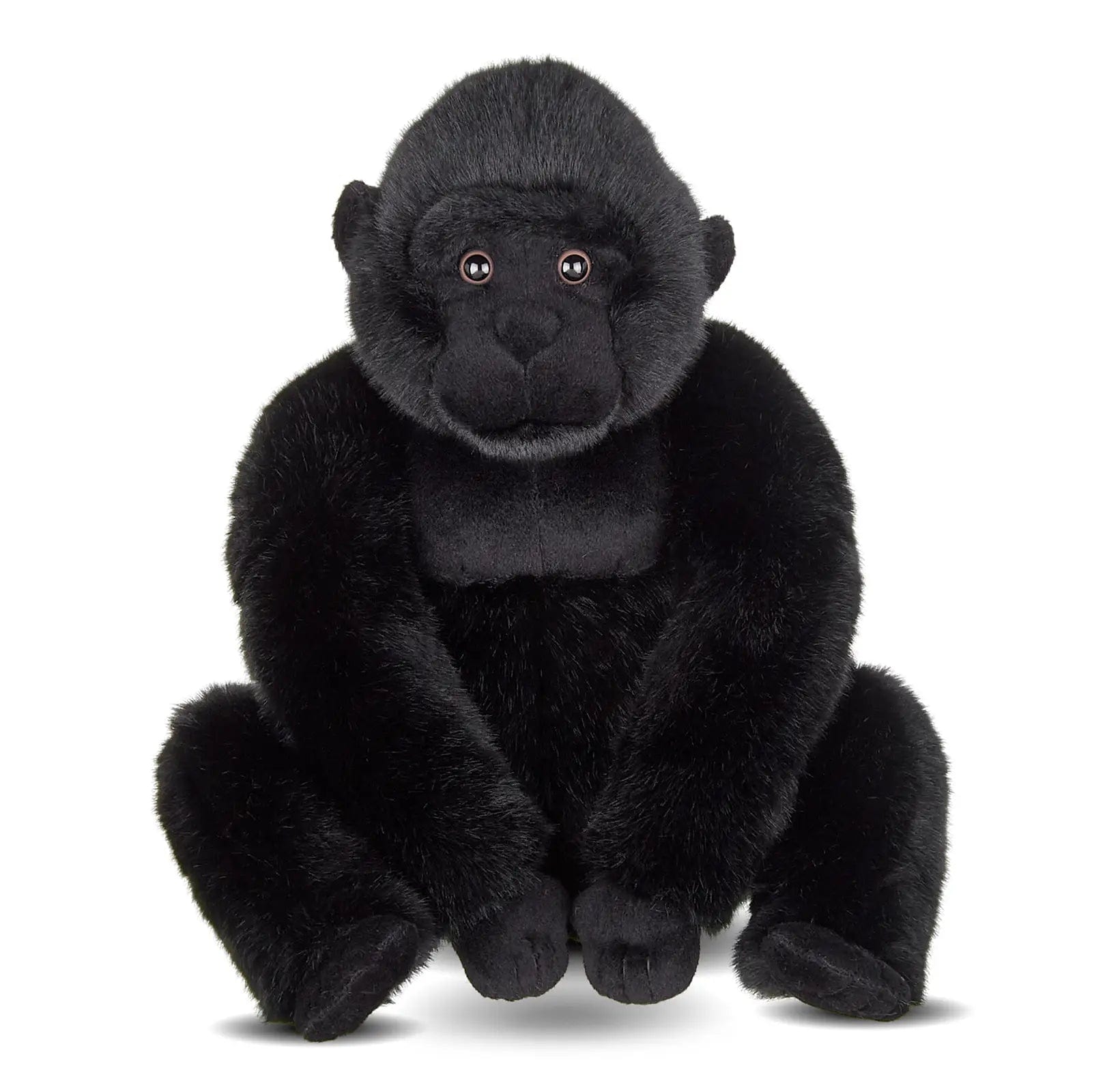 Plush Gorilla Realistic Stuffed Toy by Bearington CUTE!!!、mySite、g9winljtr