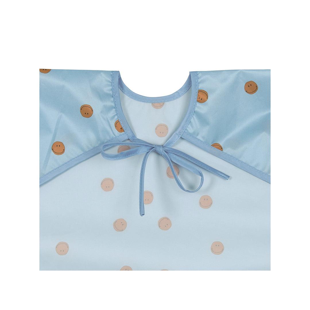 Lassig Long Sleeve Bibs 2pcs - Happy Rascals - Smile Sky Blue、mySite、merchandisen