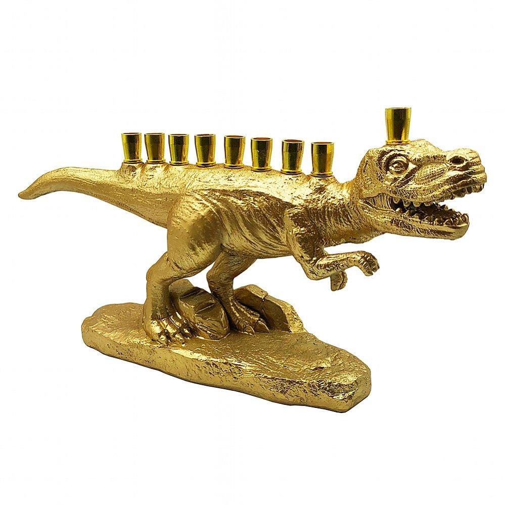Gold T-Rex Dinosaur Menorah、mySite、topwebapps