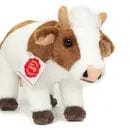 Cow Brown & White Standing 23 cm Plush Toy Soft Toy、mySite、g9winljtr