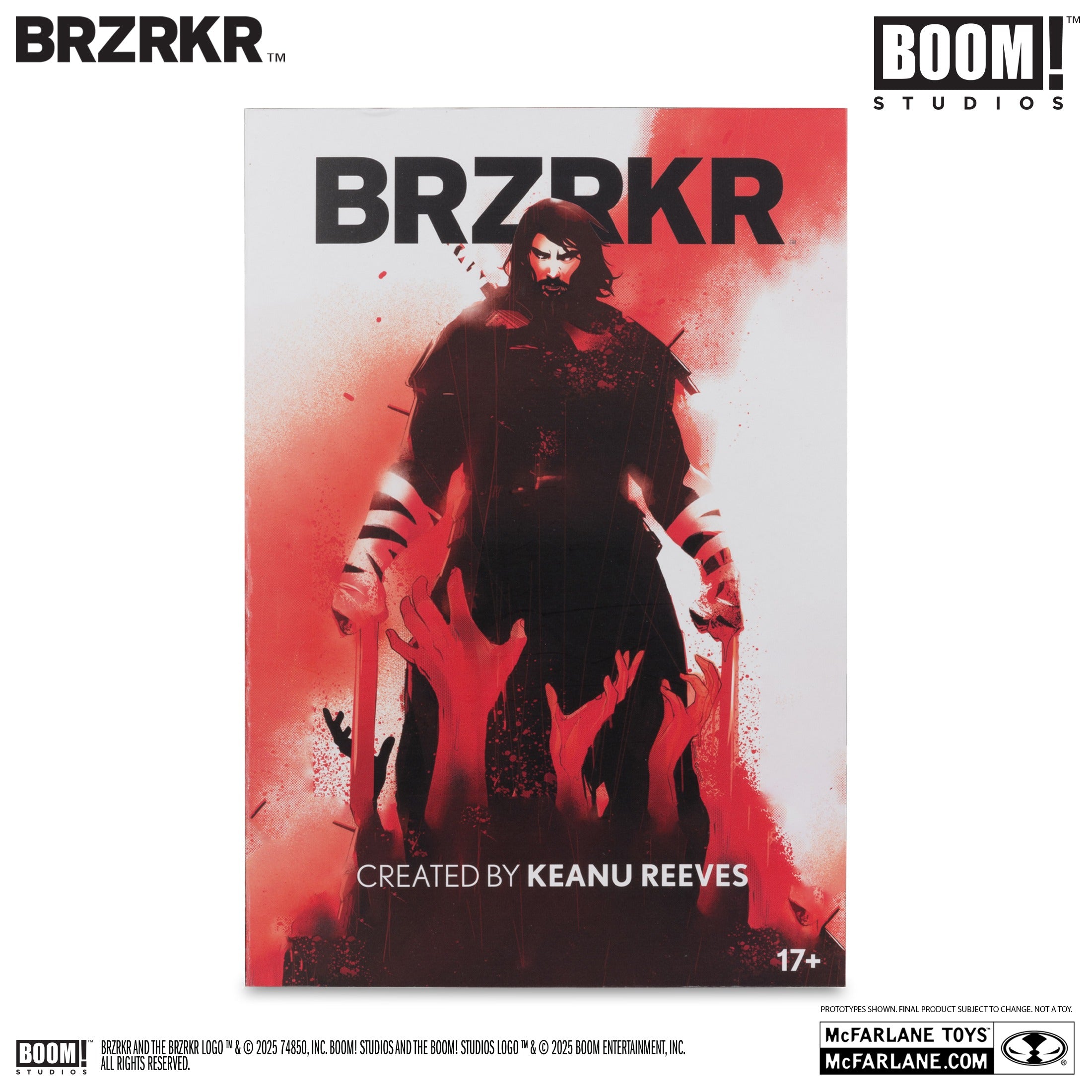 McFarlane Toys BRZRKR B with McFarlane Toys Digital Collectible、mySite、hgirdovlk