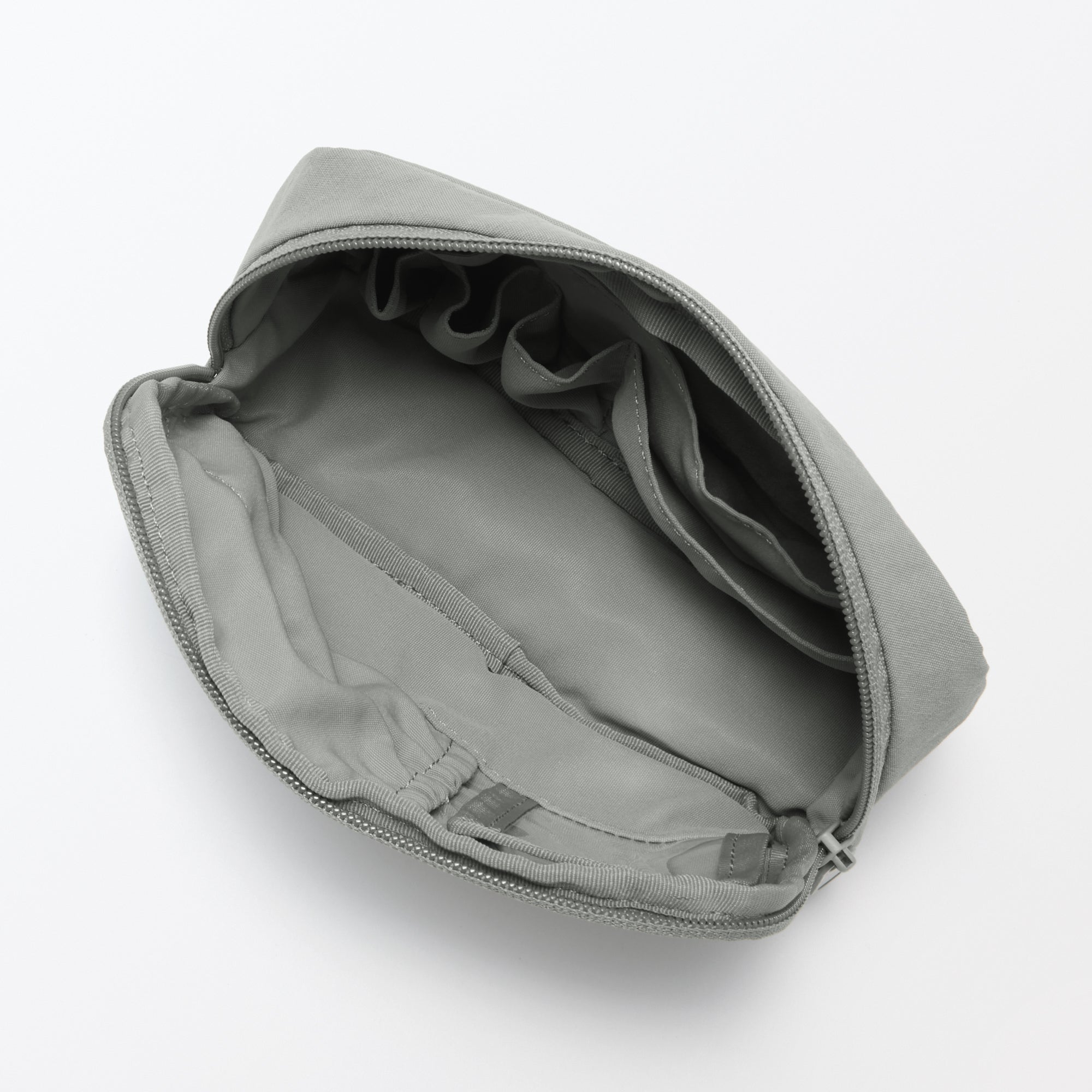  Wrinkled Nylon Wide-Opening Pouch - Large、mySite、sugarbowlscore