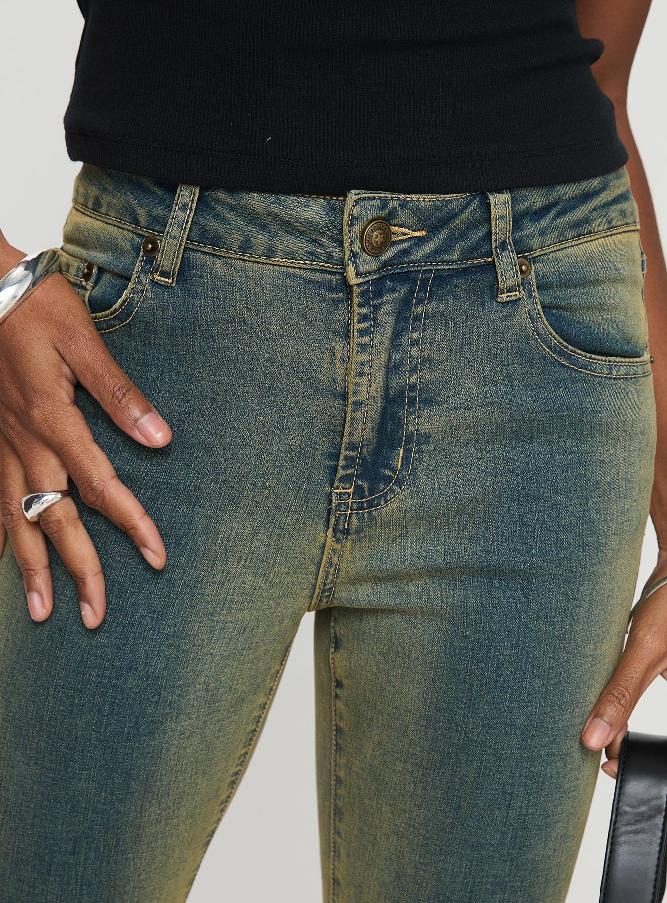 Sandman Flare Jeans Antique Wash、mySite、solidvoid