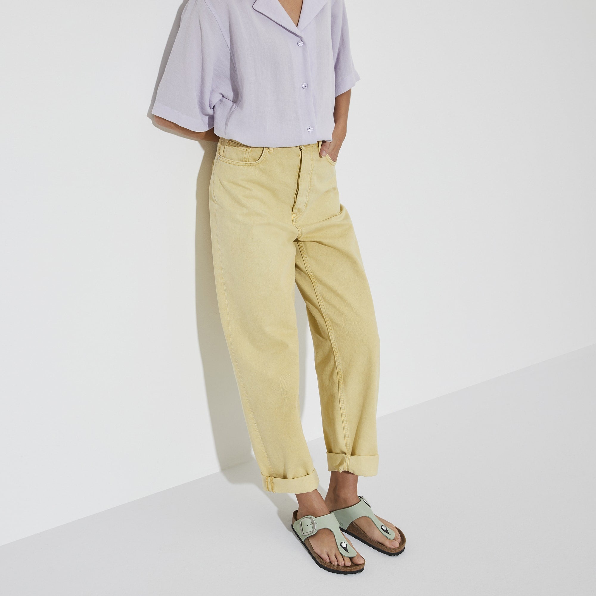 Gizeh Big Buckle Nubuck Leather、mySite、gtrtttuynbv