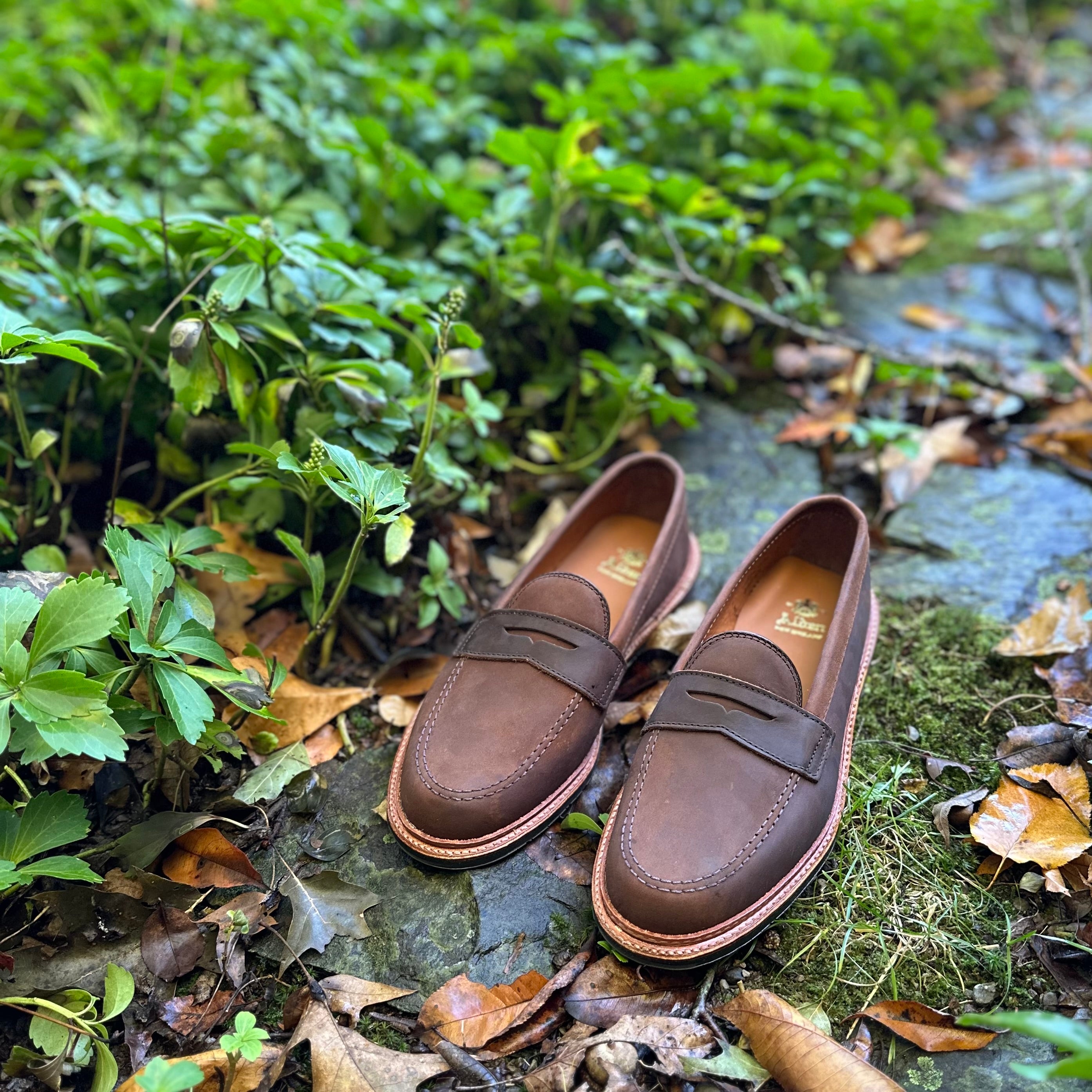  D2216L - Smooth Tobacco Chamois Penny Loafer、mySite、preschool7hills