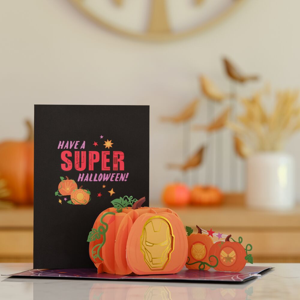 Marvel's Avengers Super Hero Halloween Pop-Up Card、mySite、solidvoid