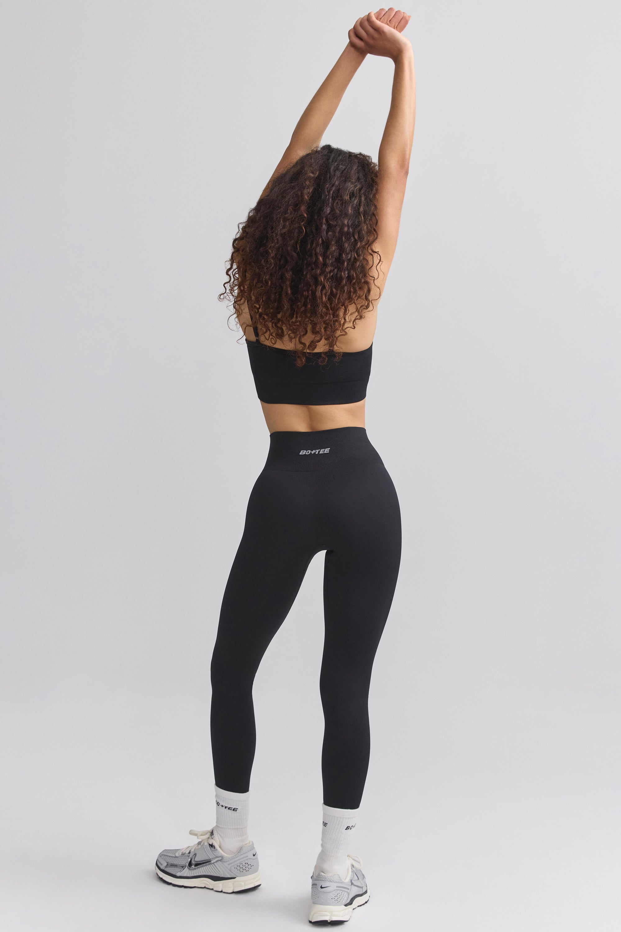 Super Sculpt Seamless Leggings in Black、mySite、solidvoid