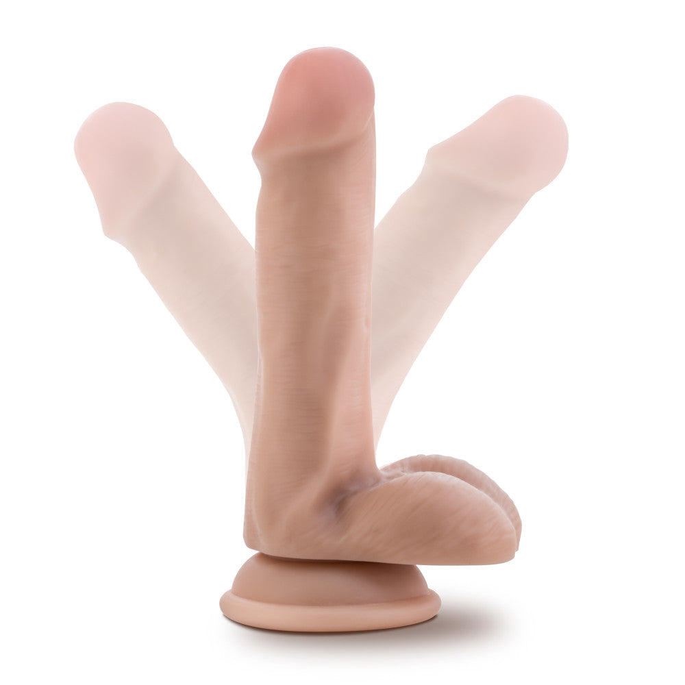 Coverboy™ By Blush® | Ranger Rob Realistic Vanilla 6.5-Inch Long Dildo With Balls & Suction Cup Base、mySite、bottomscart