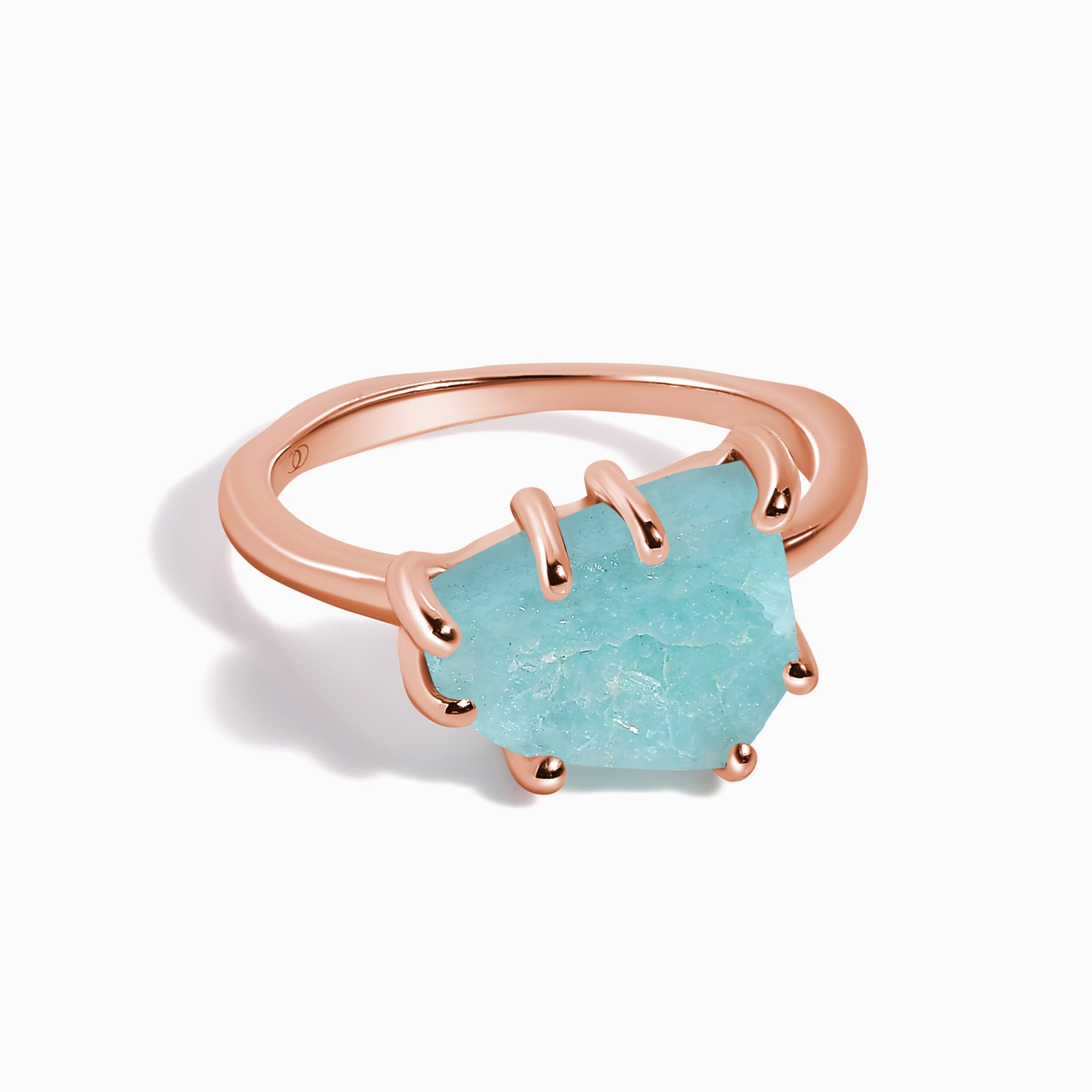 Raw Crystal Ring - Serene Amazonite、mySite、hinf8tx79