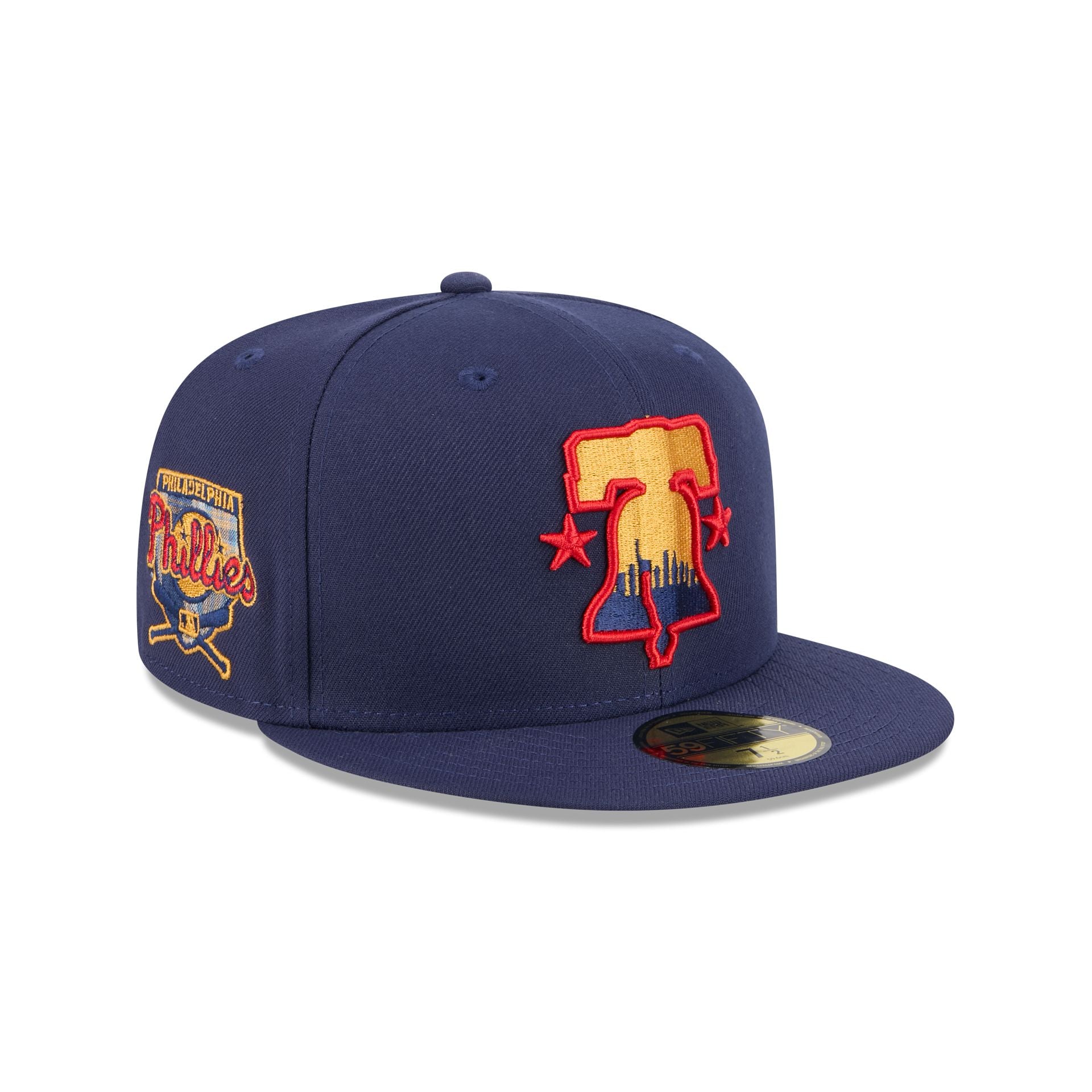 Philadelphia Phillies Blue Tartan 59FIFTY Fitted Hat、mySite、vikingsvslions