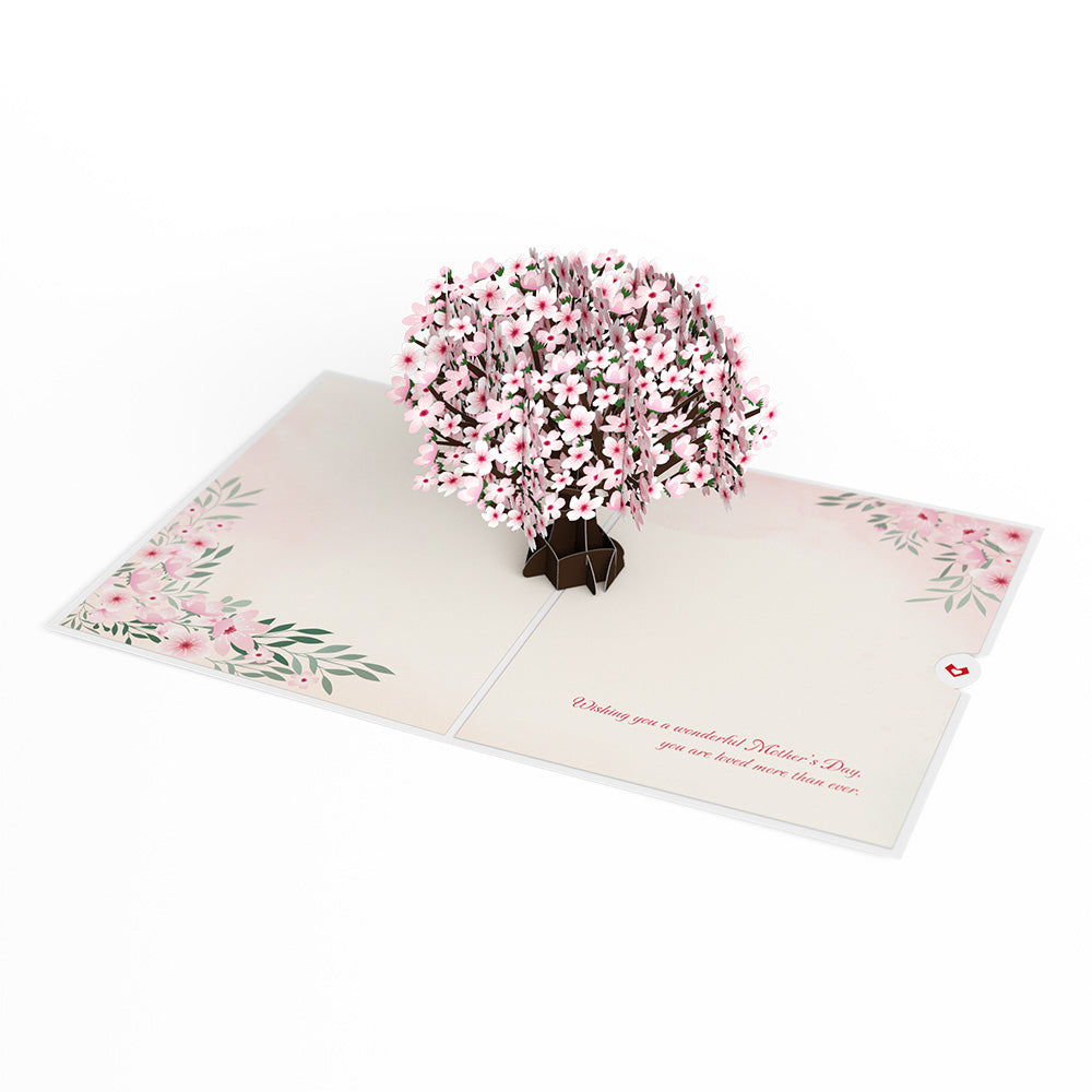To My Grandma Mother’s Day Cherry Blossom Pop-Up Card、mySite、solidvoid