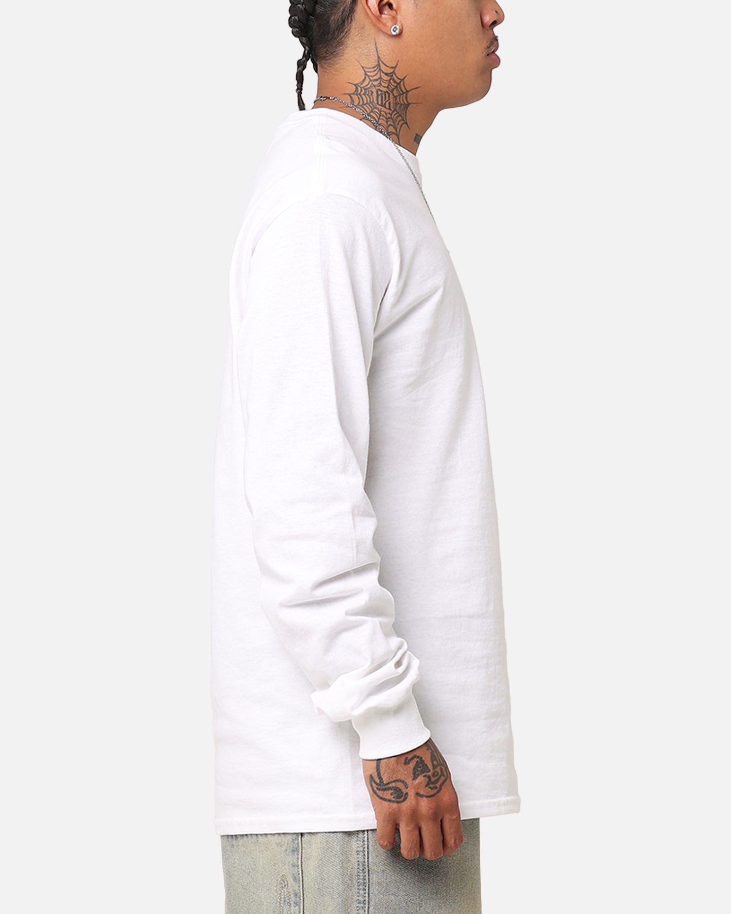 Culture Kings Long Sleeve T-Shirt White、mySite、zt4zffjzw