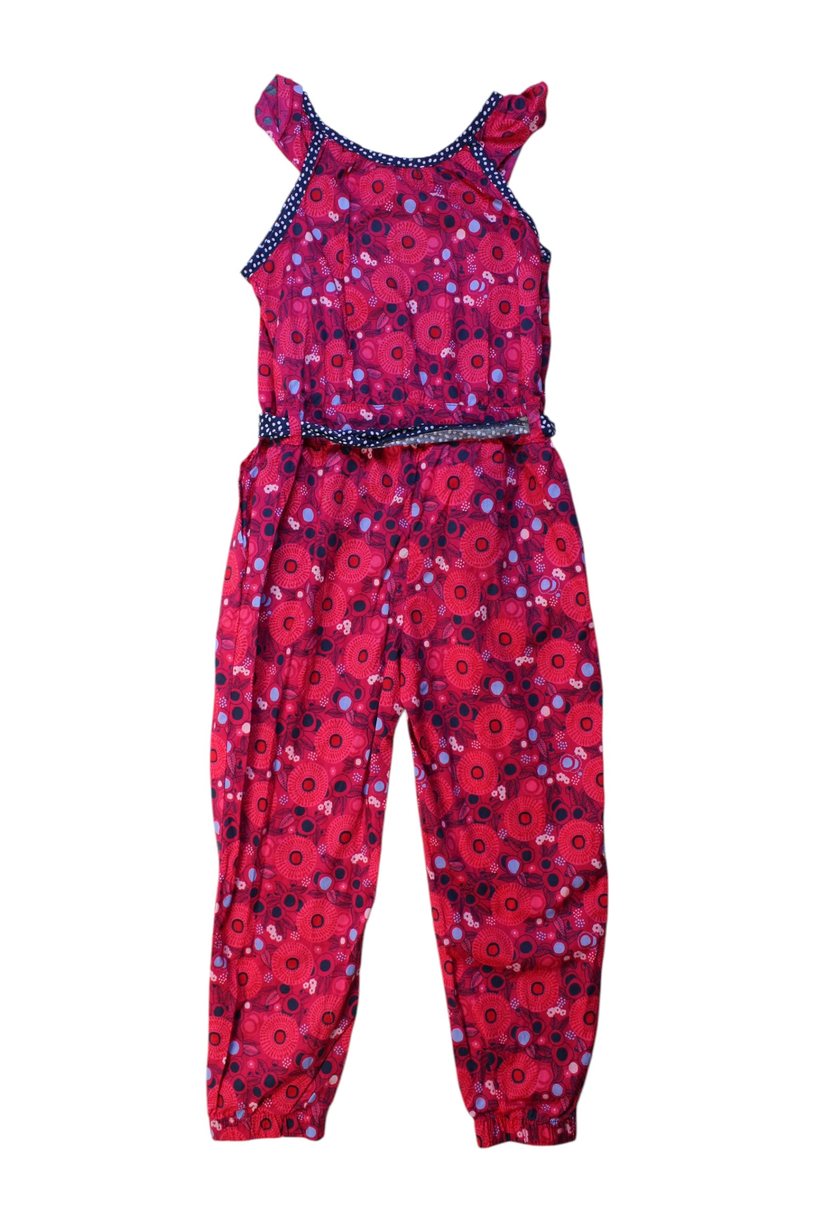 La Compagnie Des Petits Sleeveless Floral Romper - Size 5T、mySite、g9winljtr
