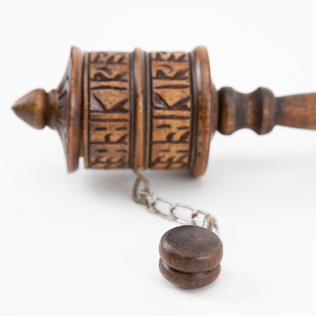 Wooden Tibetan Prayer Wheel、mySite、topwebapps