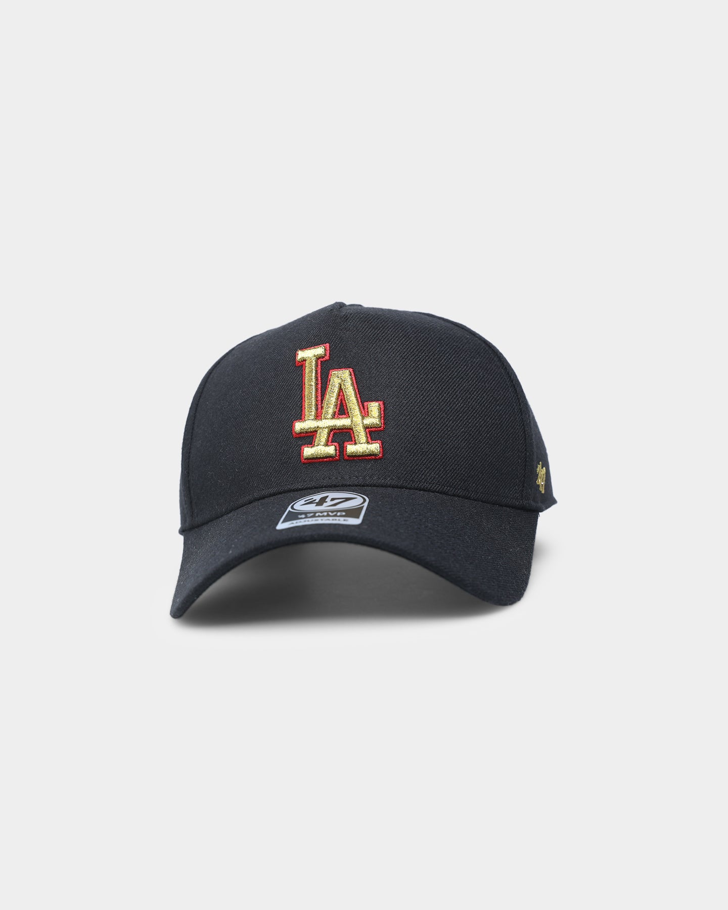 47 Brand Los Angeles Dodgers Replica MVP DT Snapback Black/Gold/Red、mySite、zt4zffjzw