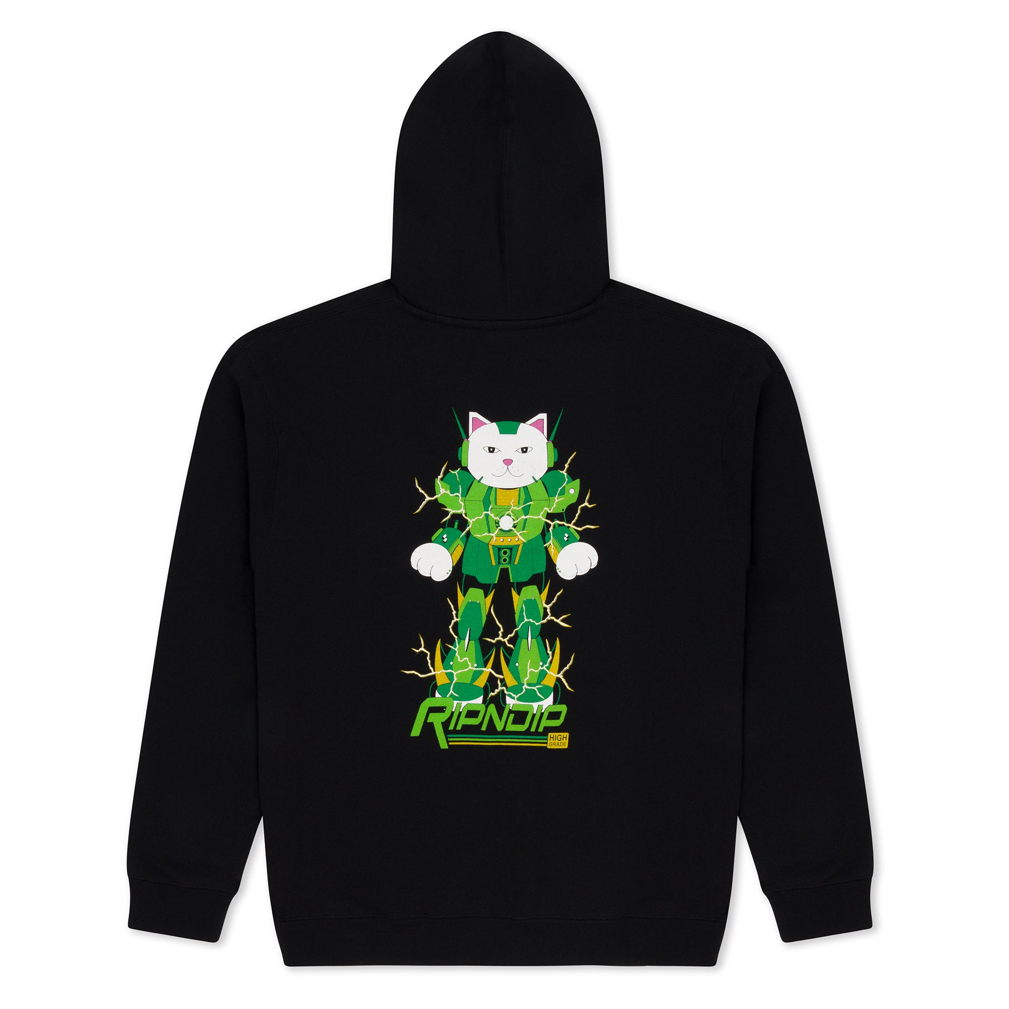  Ripndip x Naggiven Nermbot Hoodie (Black)、mySite、merchandisen