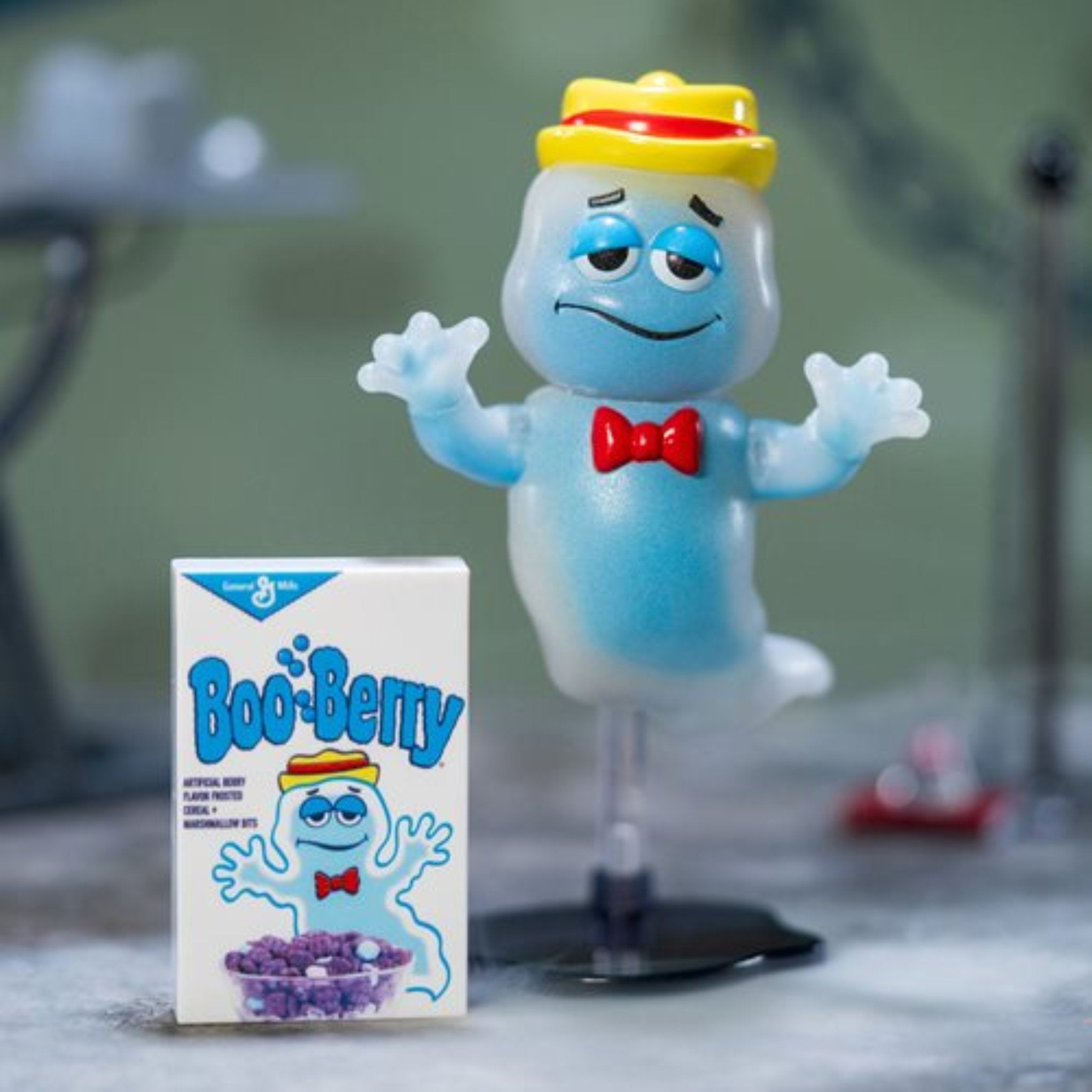 Jada Toys Mascot Series General Mills Exclusive Glow-in-the-Dark Booberry (1/12 Scale)、mySite、hgirdovlk