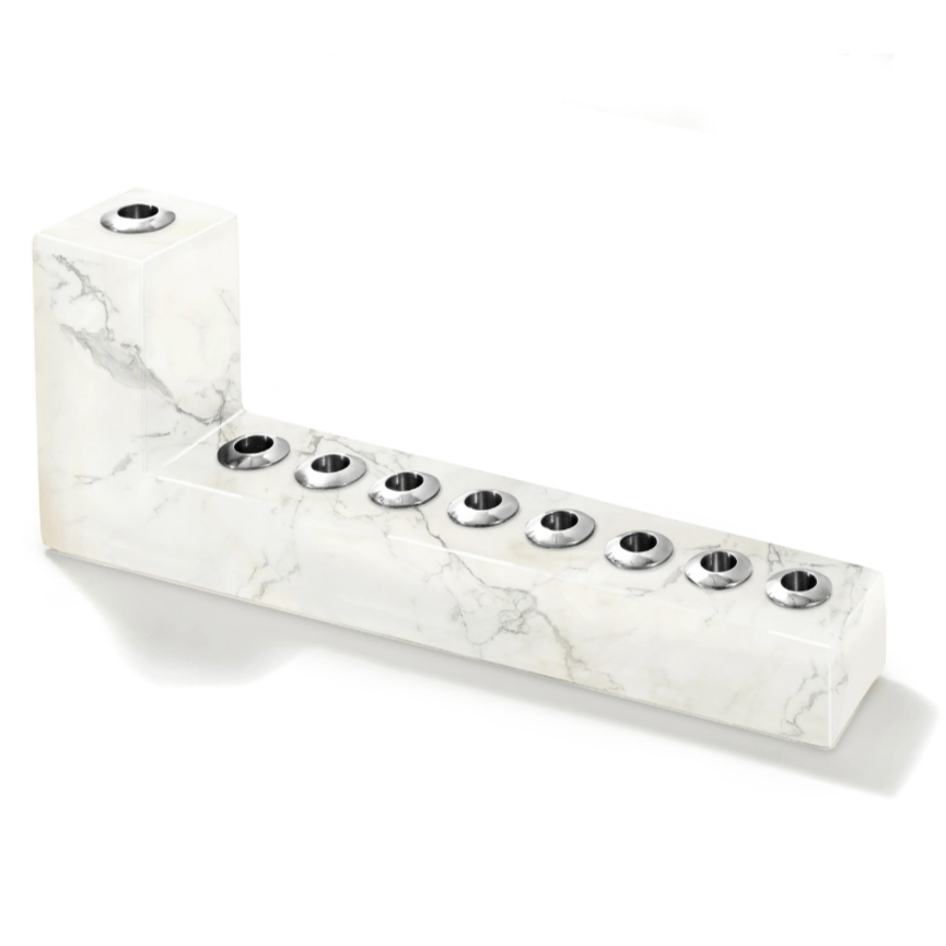 Brillante Menorah by Anna New York - Silver、mySite、topwebapps