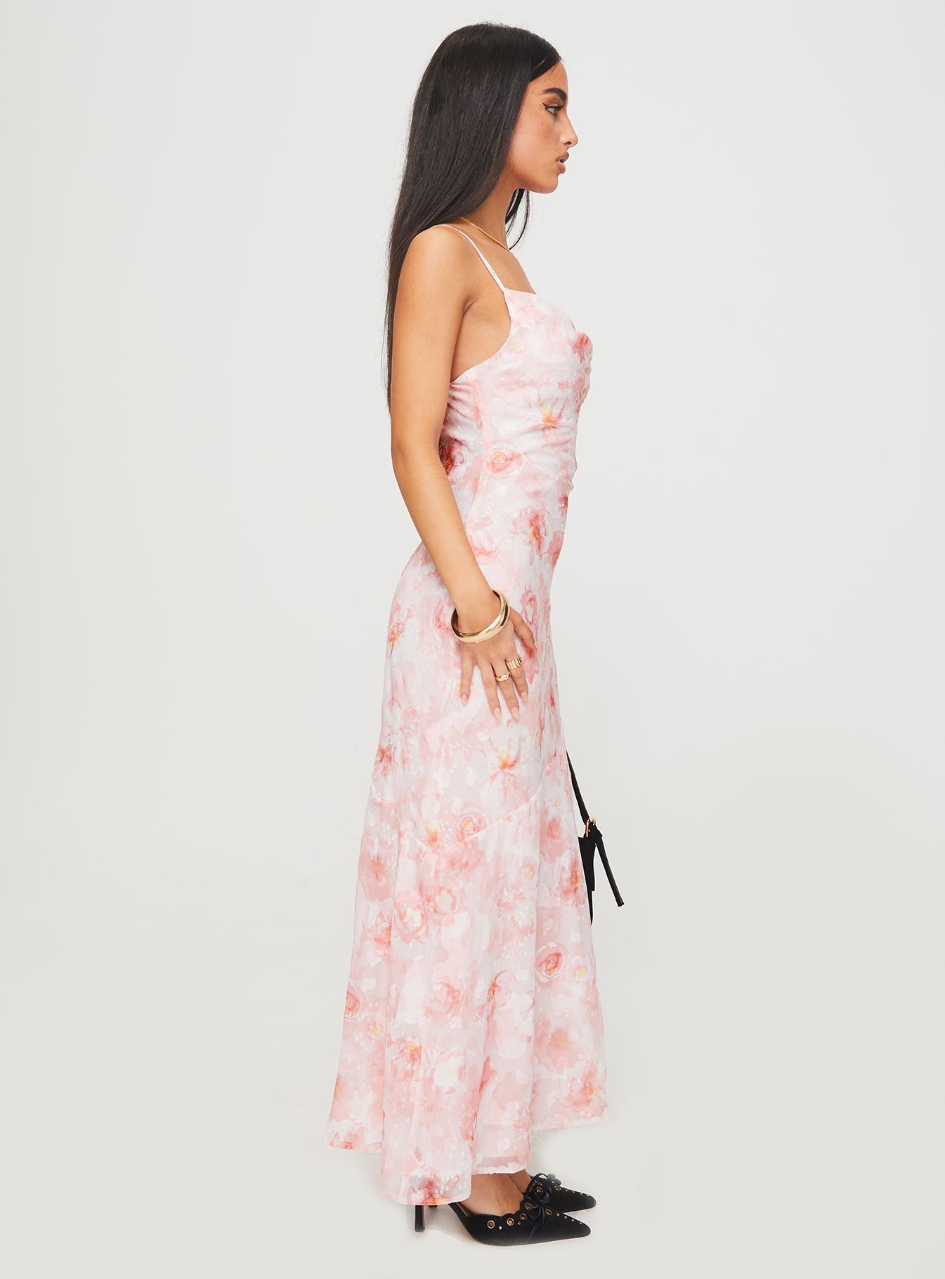 Mafalde Maxi Dress Pink、mySite、solidvoid
