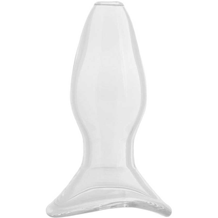 Anal Fantasy Elite Large Anal Gaper Clear Glass Open Tunnel Butt Plug by Pipedream、mySite、bottomscart