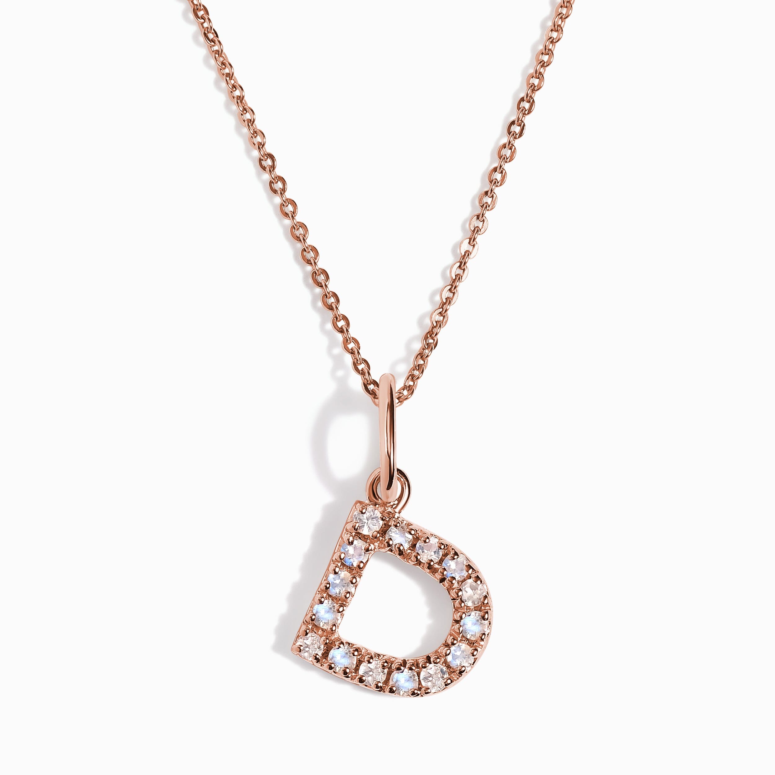 Moonstone Necklace - Alphabet、mySite、hinf8tx79