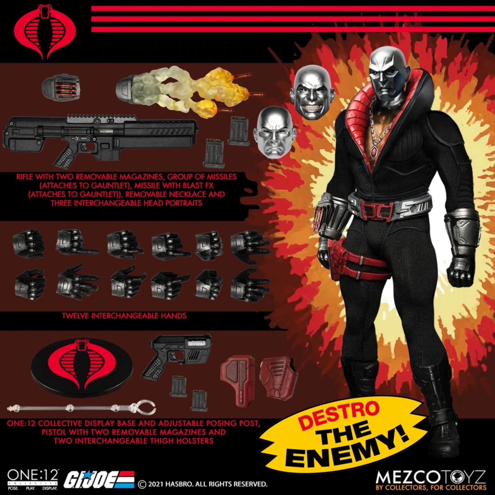 G.I. Joe Mezco One:12 Collective Destro、mySite、hgirdovlk